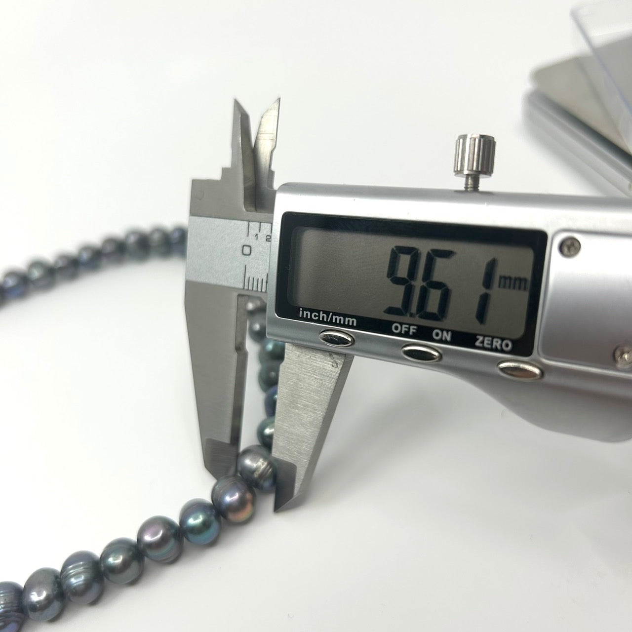 ブラックパール ネックレス バロック淡水真珠 本真珠 グラデーション シルバー金具 クラシカル ジュエリー アクセサリー I10