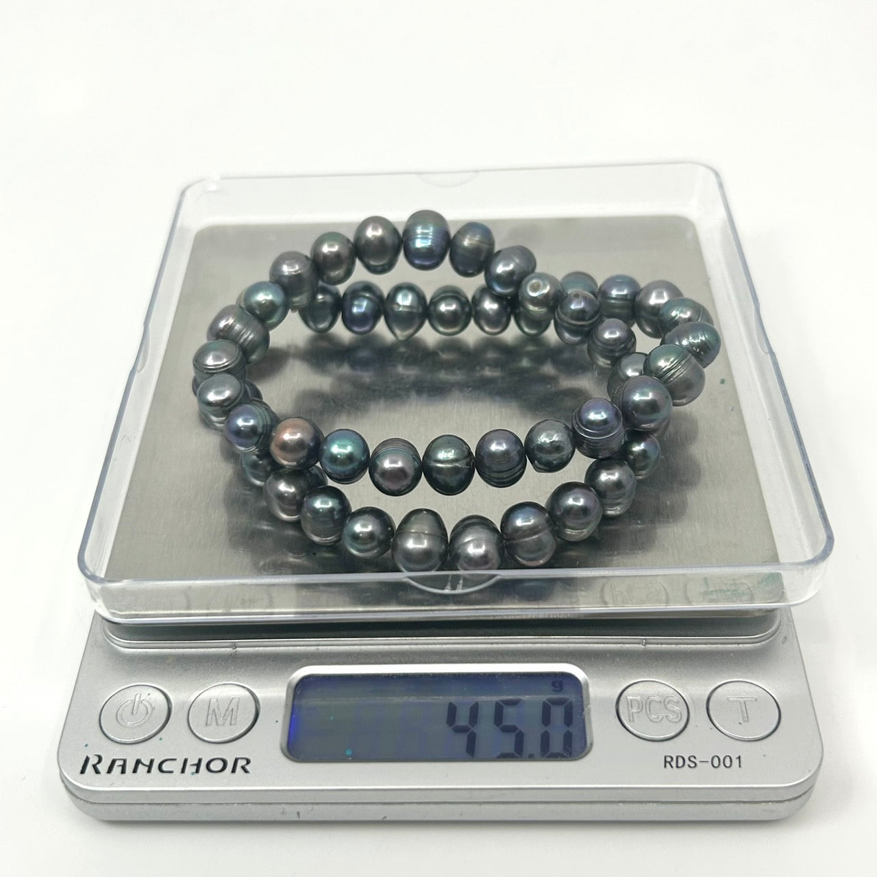 ブラックパール ネックレス バロック淡水真珠 本真珠 グラデーション シルバー金具 クラシカル ジュエリー アクセサリー I10