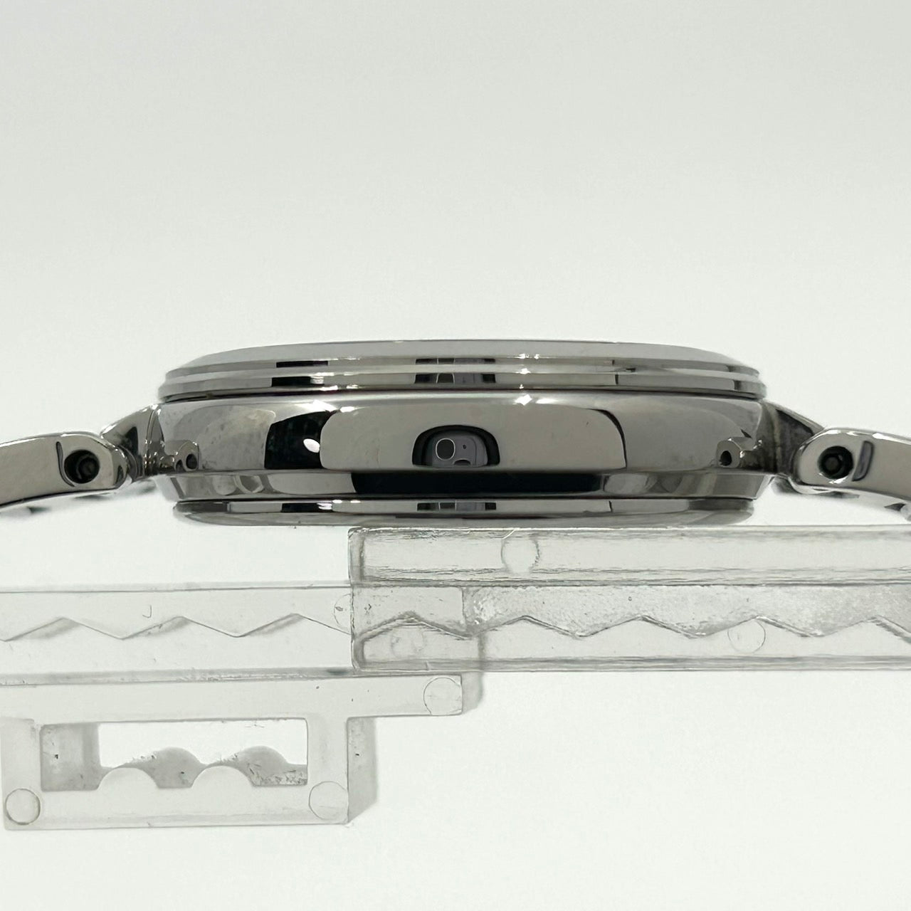 【美品】シチズン クロスシー xC 腕時計 レディース H240-T019072 エコドライブ 電波ソーラー ワールドタイム デイト アナログ 白文字盤 シルバー ローマ数字 エレガント ビジネス オフィス カジュアル ドレスウォッチ クリーニング済 G3