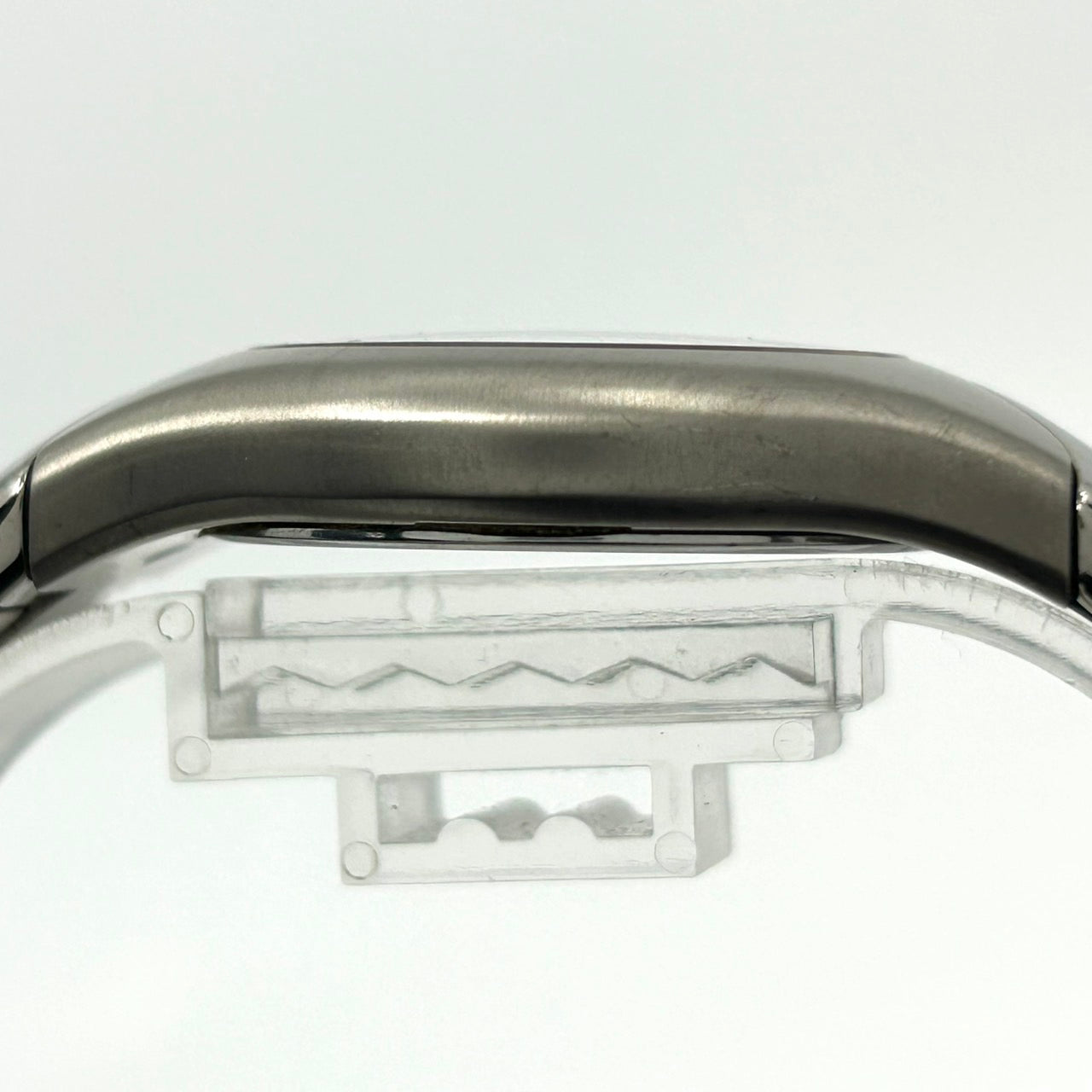 【稼働品】シチズン エクシード 腕時計 メンズ A780-H21602 TA エコドライブ チタン ソーラー 黒文字盤 アナログ シルバー 軽量 ビジネス クラシック エレガント シンプル スポーティー ドレスウォッチ クリーニング済 G2