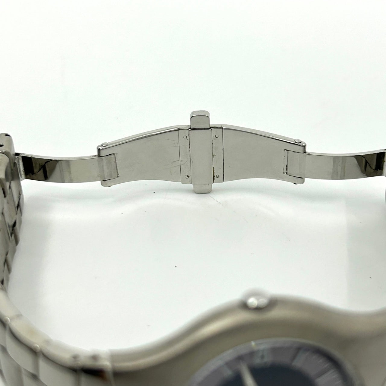 【稼働品】シチズン エクシード 腕時計 メンズ A780-H21602 TA エコドライブ チタン ソーラー 黒文字盤 アナログ シルバー 軽量 ビジネス クラシック エレガント シンプル スポーティー ドレスウォッチ クリーニング済 G2