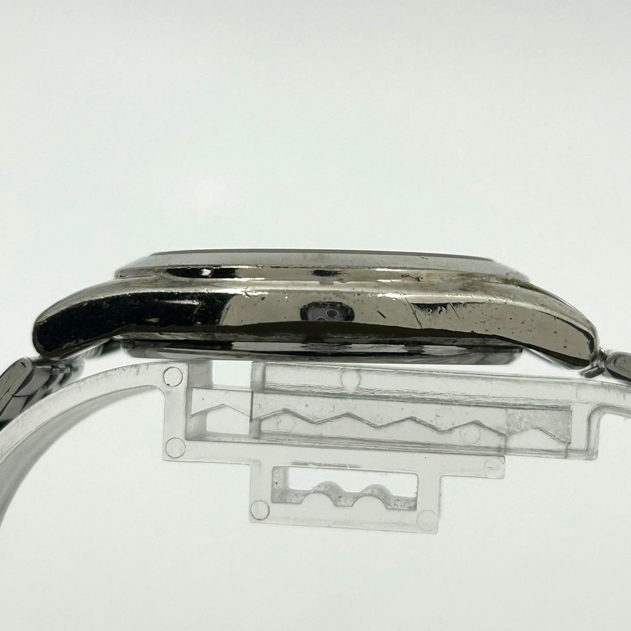 【稼働品】citizen シチズン ジャンクション エコドライブ 腕時計 E100-F0398T CK メンズ レディース ソーラー デイデイト アナログ ゴールド文字盤 コンビカラー ヴィンテージ クラシック カジュアル ビジネス 通勤 ユニセックス G1