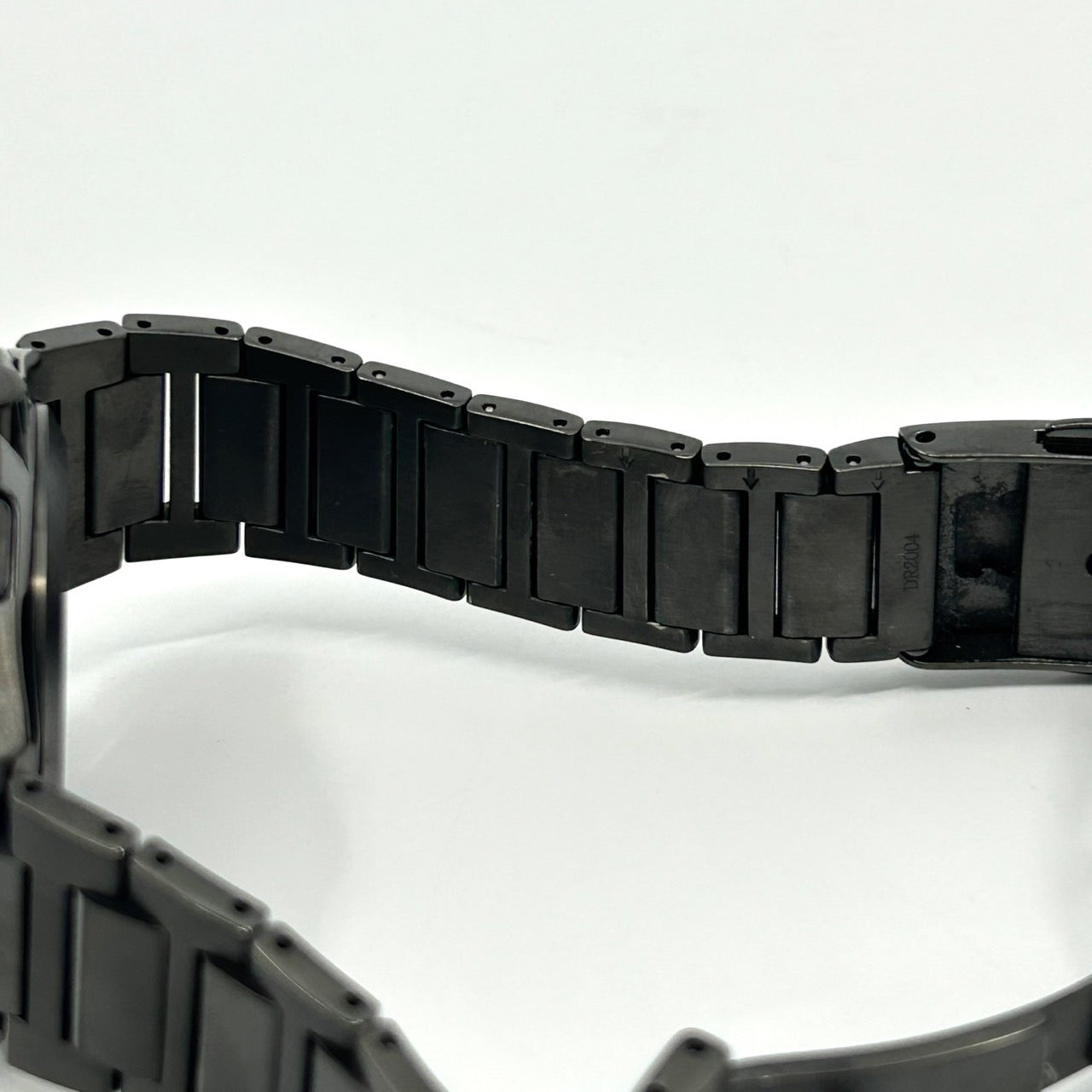 【未使用級/箱付】シチズン アテッサ 腕時計 メンズ E660-S121957 エコドライブ 電波ソーラー クロノグラフ ワールドタイム デイト チタン ブラック文字盤 アナログ ビジネス 高機能 軽量 スタイリッシュ エレガント 高級 クリーニング済 G