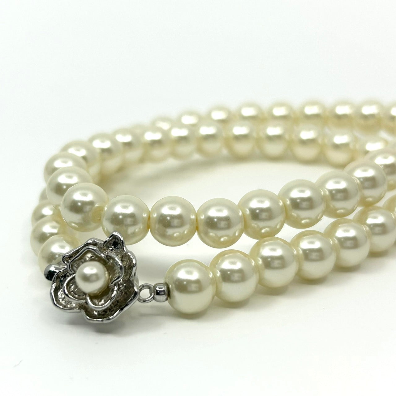 美品 新品同様 Near Mint 本真珠 あこや真珠 養殖真珠 パール ラウンド ホワイト ネックレス ペンダント レディース 8.1mm-8.3mm 冠婚葬祭 フォーマル カジュアル 全長約45cm i6