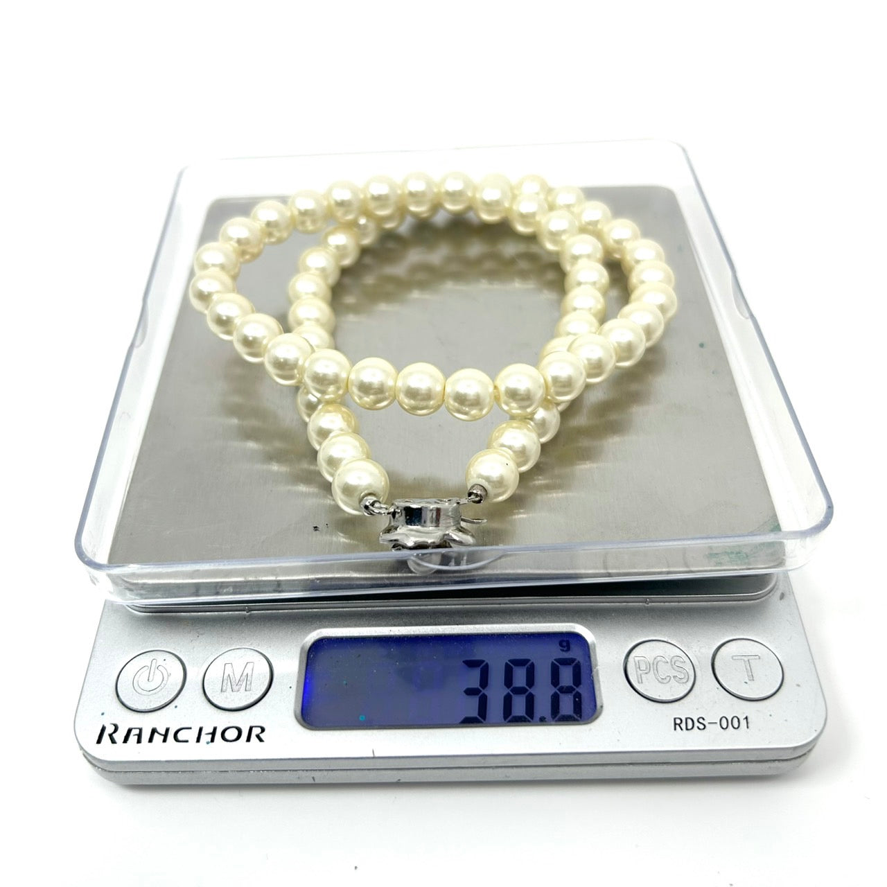 美品 新品同様 Near Mint 本真珠 あこや真珠 養殖真珠 パール ラウンド ホワイト ネックレス ペンダント レディース 8.1mm-8.3mm 冠婚葬祭 フォーマル カジュアル 全長約45cm i6