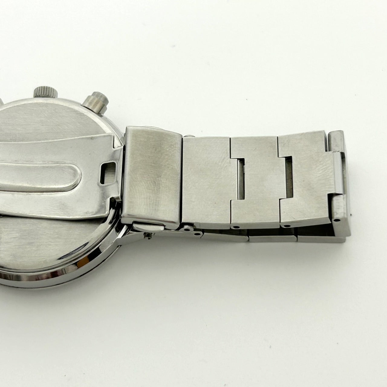 【電池交換済／稼働品】 CITIZEN シチズン xC クロスシー メンズ 腕時計 0560-H16889 クオーツ クロノグラフ デイト 青文字盤 シルバー ステンレススチール アナログ エレガント クラシック ビジネス フォーマル クリーニング済 G4