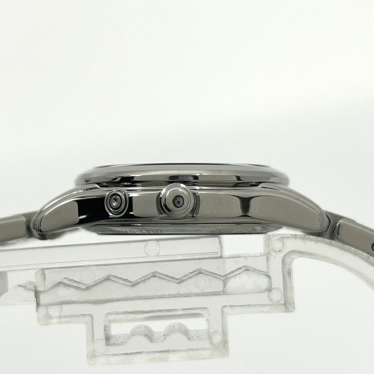 【稼働品/美品】 SEIKO セイコー EXCELINE エクセリーヌ 1B22-0AM0 レディース 腕時計 ソーラー電波 デイト ブラック文字盤 シルバー ステンレススチール アナログ エレガント ドレスウォッチ ビジネス フォーマル クリーニング済 G2