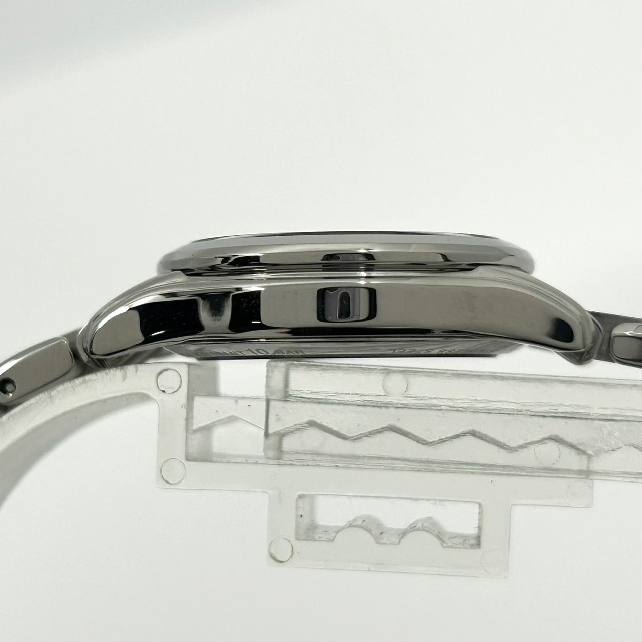 【稼働品/美品】 SEIKO セイコー EXCELINE エクセリーヌ 1B22-0AM0 レディース 腕時計 ソーラー電波 デイト ブラック文字盤 シルバー ステンレススチール アナログ エレガント ドレスウォッチ ビジネス フォーマル クリーニング済 G2