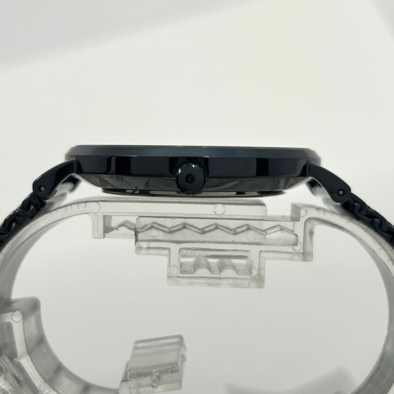 【電池交換済/未使用級/箱付】COACH コーチ PERRY ペリー 腕時計 CA.124.2.34.1577 クオーツ アナログ ブルー文字盤 ダークブルー メッシュブレスレット シンプル エレガント クラシック ビジネス フォーマル クリーニング済 G