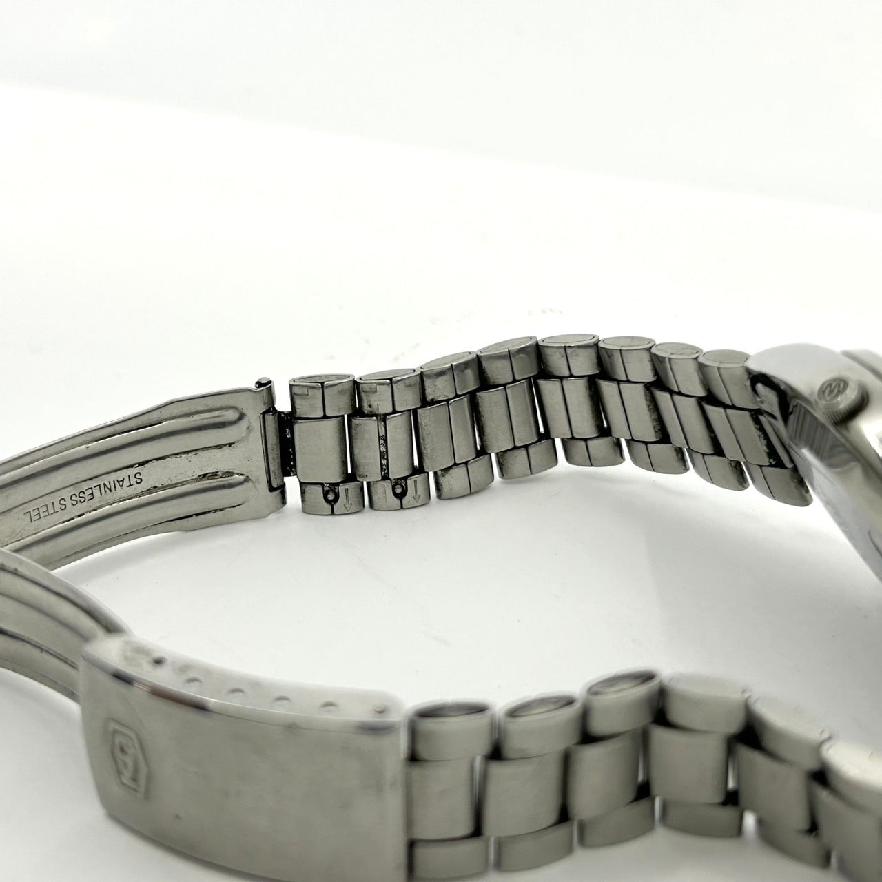 美品 希少 セイコー キングクォーツ KQ 腕時計 メンズ 4822-8110 3針 デイデイト シルバー 白文字盤 SS ラウンド クォーツ 純正ベルト ヴィンテージ SEIKO G1