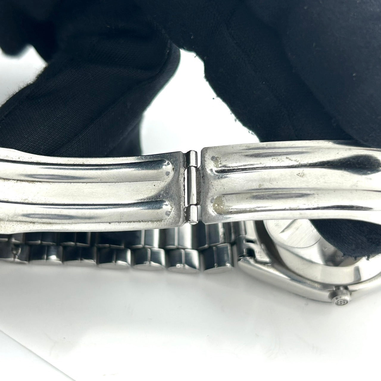 美品 希少 セイコー キングクォーツ KQ 腕時計 メンズ 4822-8110 3針 デイデイト シルバー 白文字盤 SS ラウンド クォーツ 純正ベルト ヴィンテージ SEIKO G1