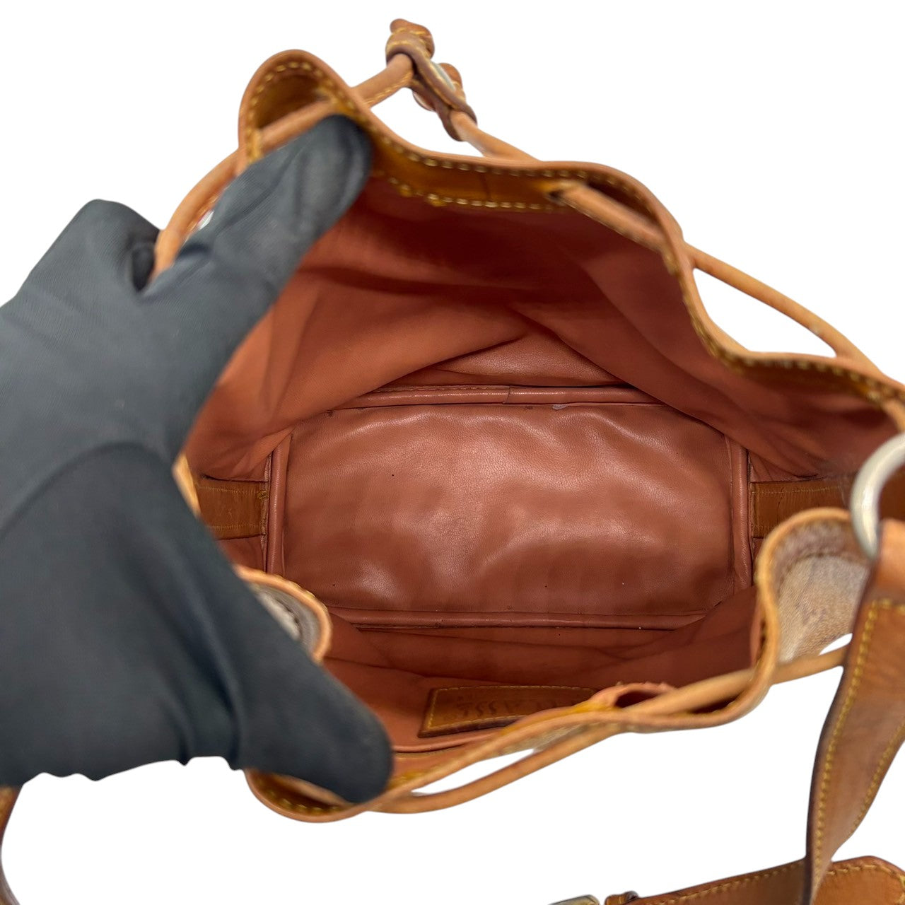 プリマクラッセ ショルダーバッグ 巾着バッグ 2way ハンドバッグ レディース PRIMA CLASSE 地図柄 PVC レザー ヴィンテージ クラシック イタリア製 Alviero Martini 肩掛け 斜め掛け エレガント s35