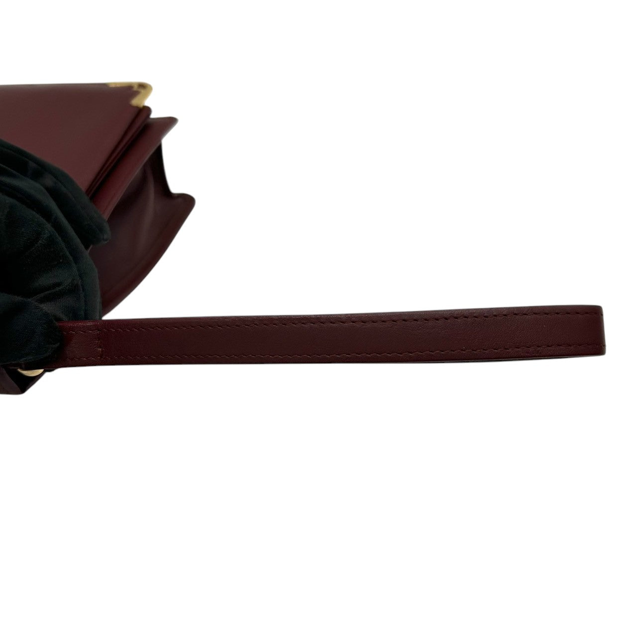 【訳あり】カルティエ クラッチバッグ マストライン セカンドバッグ メンズ レディース Cartier レザー 本革 ボルドー ワインレッド 2Cロゴ Cドゥカルティエ ヴィンテージ エレガント クラシック 高級感 ユニセックス 保存袋付 s41