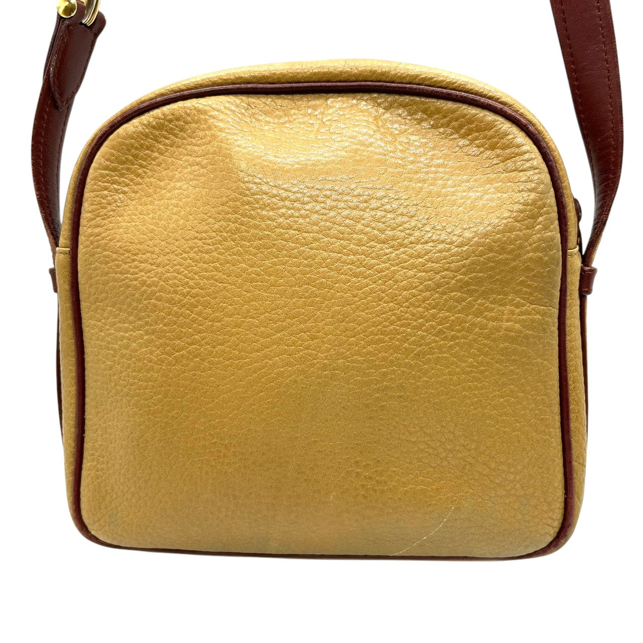 Cartier カルティエ ショルダーバッグ マストライン ヴィンテージ レザー 本革 マスタード ボルドー バイカラー タッセル レディース 斜め掛け ポシェット カメラバッグ エレガント クラシック s41