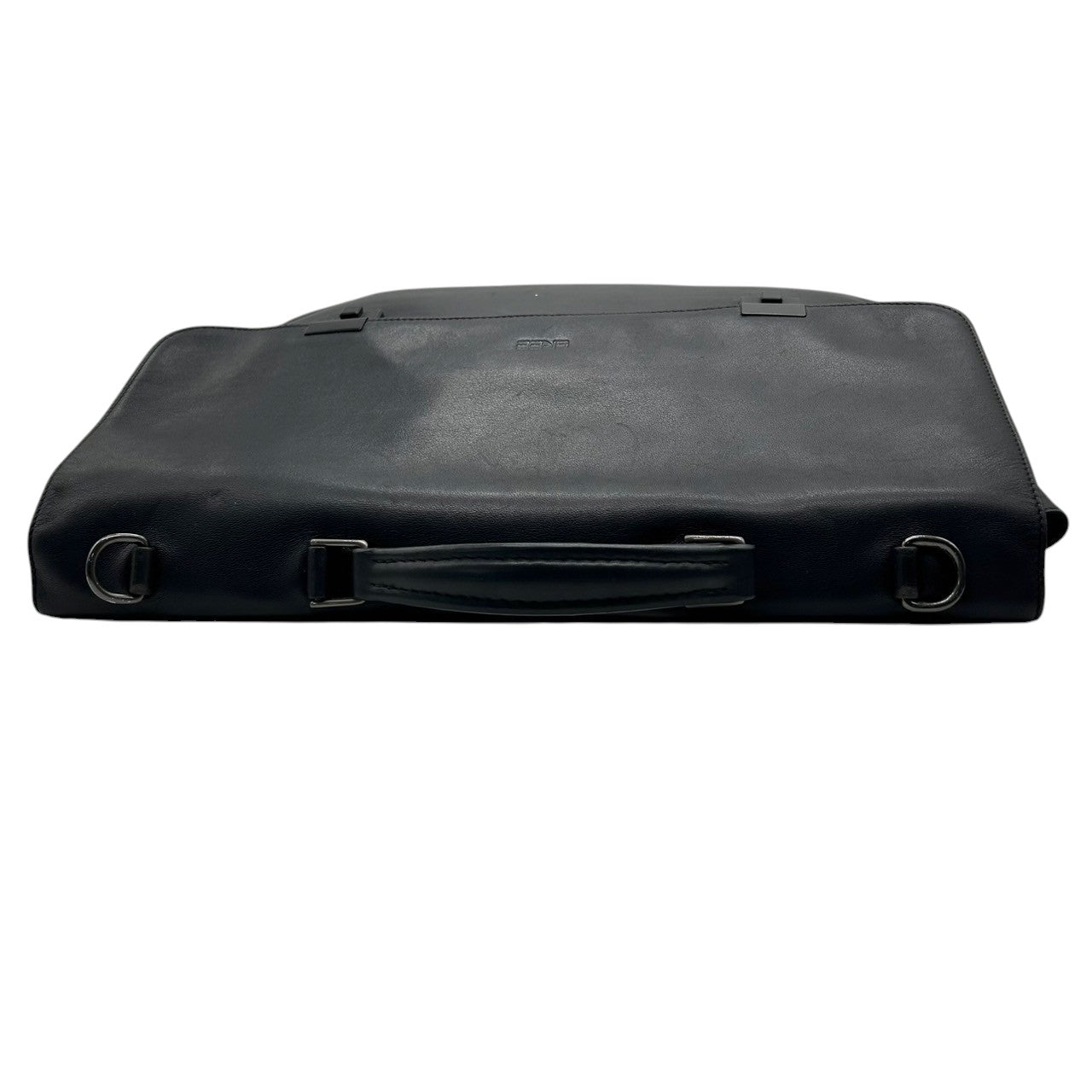 BREE ブリー ビジネスバッグ 2WAY ショルダーバッグ メンズ レザー 本革 黒 ブリーフケース A4 書類鞄 ドイツブランド クラシック 通勤 エレガント ロゴ型押し クリーニング済み X2