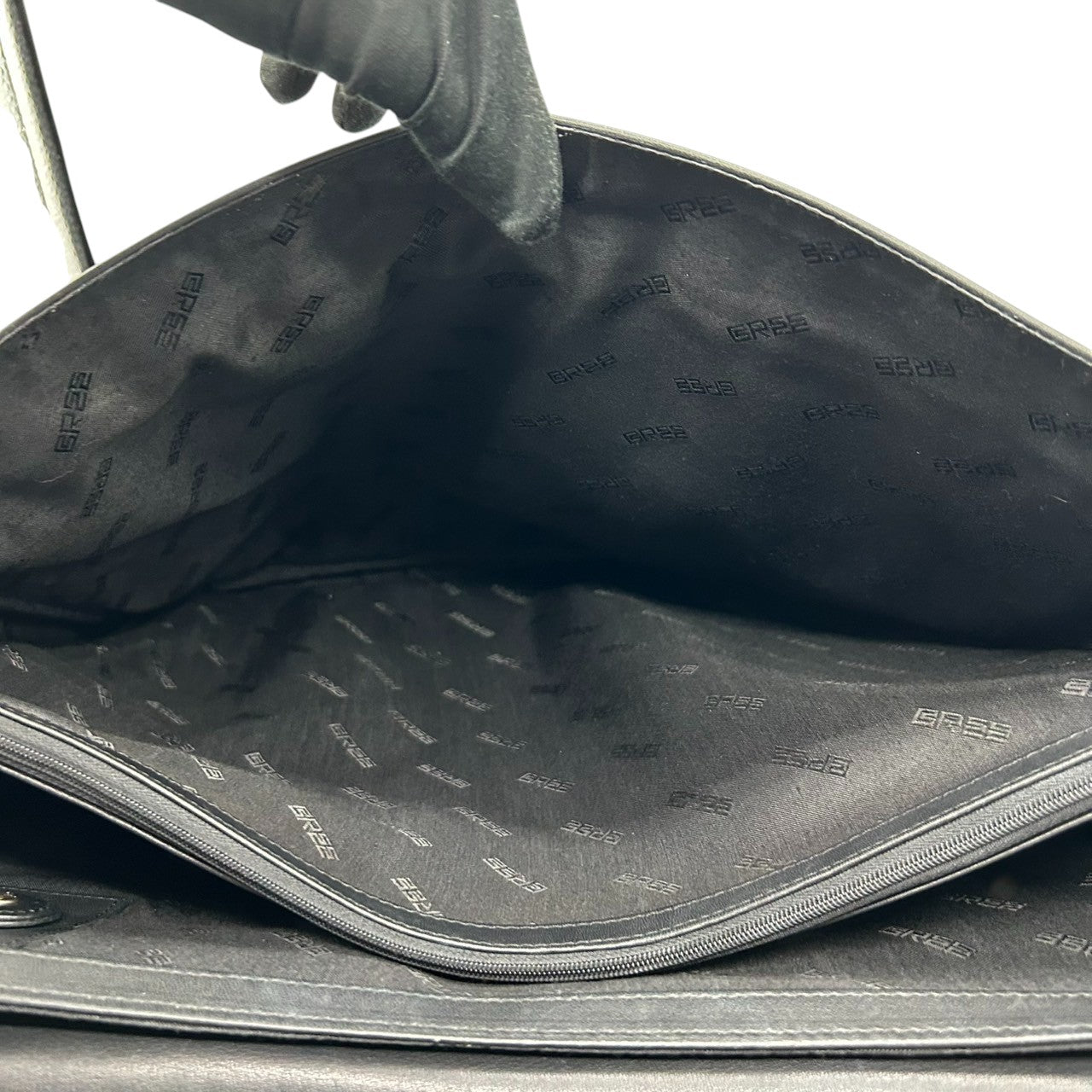 BREE ブリー ビジネスバッグ 2WAY ショルダーバッグ メンズ レザー 本革 黒 ブリーフケース A4 書類鞄 ドイツブランド クラシック 通勤 エレガント ロゴ型押し クリーニング済み X2