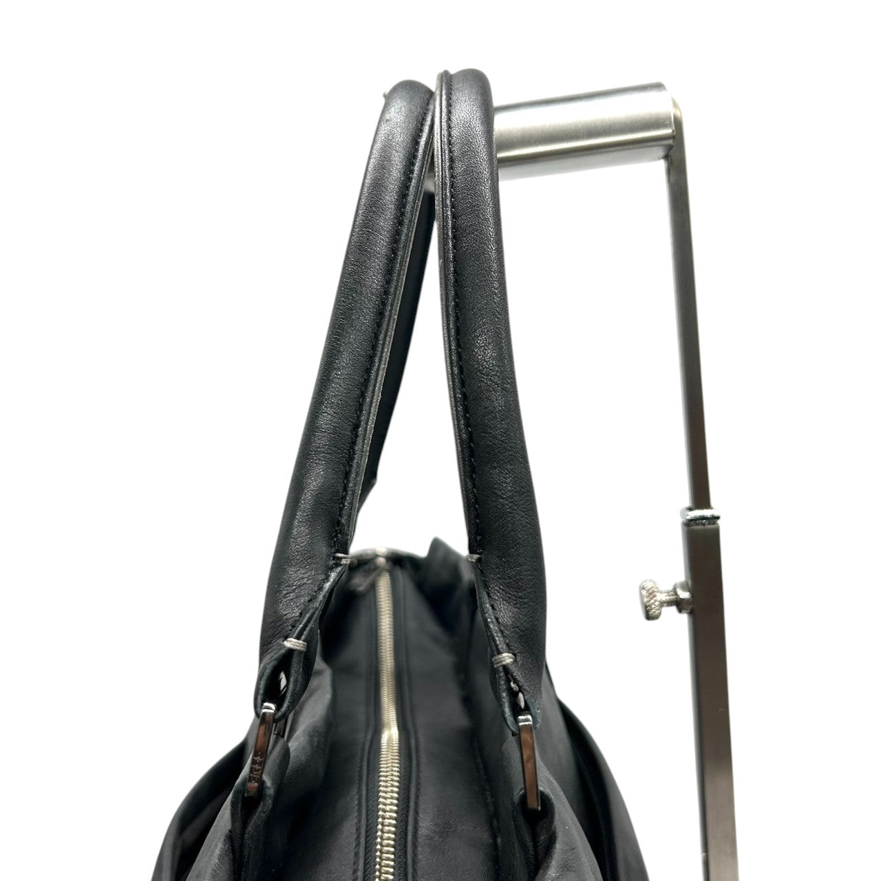 【美品】BREE ブリー 2WAY トートバッグ ショルダーバッグ ビジネスバッグ メンズ レディース レザー 本革 黒 大容量 A4収納可 肩掛け 斜め掛け 通勤 通学 ドイツブランド 高品質 スタイリッシュ ロゴプレート クリーニング済み X2