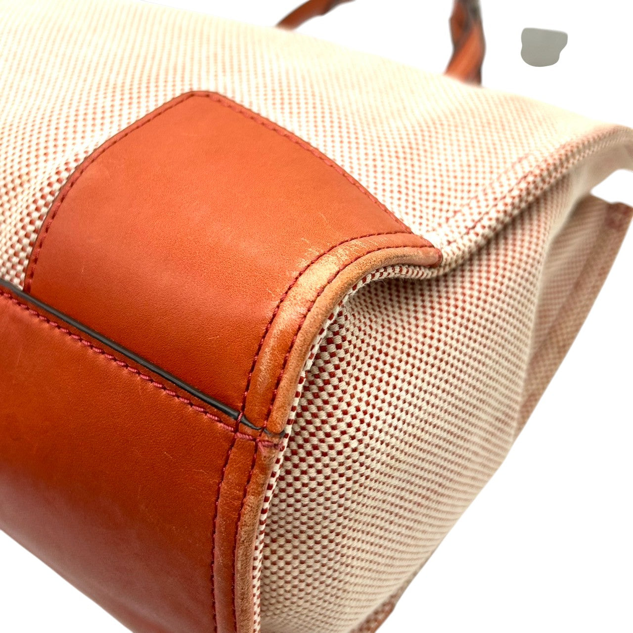 トリーバーチ エラ トートバッグ レディース TORY BURCH キャンバス レザー オレンジ ブラウン A4収納可 肩掛け 大容量 通勤 通学 ハンドバッグ ビッグロゴ デカロゴ エレガント クラシック 人気モデル s36