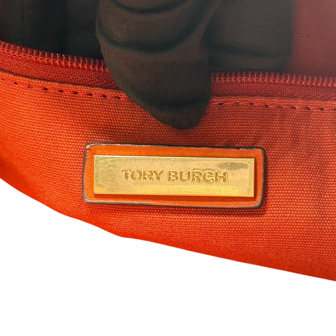 トリーバーチ エラ トートバッグ レディース TORY BURCH キャンバス レザー オレンジ ブラウン A4収納可 肩掛け 大容量 通勤 通学 ハンドバッグ ビッグロゴ デカロゴ エレガント クラシック 人気モデル s36