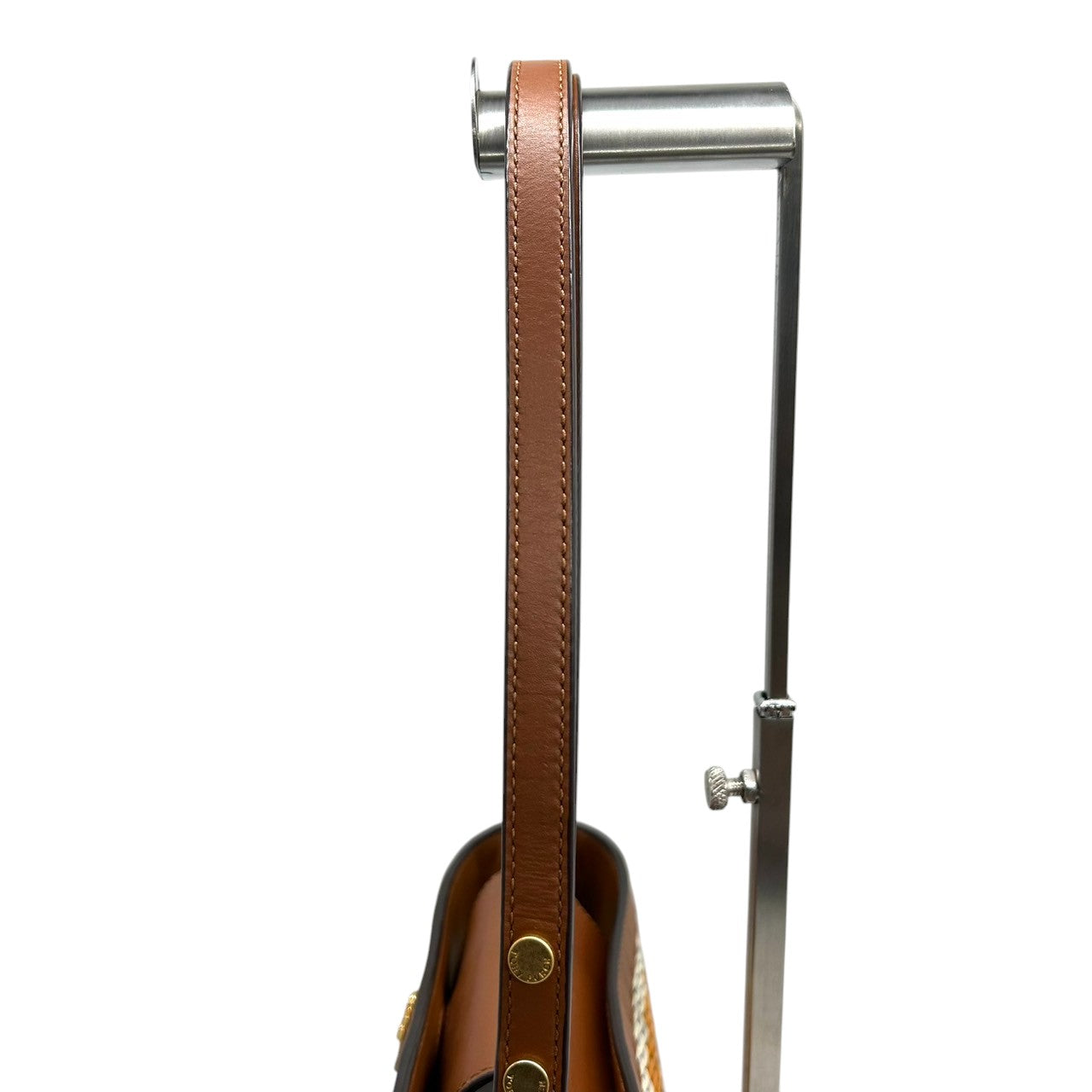 【極美品】トリーバーチ ペリー スモール トリプルコンパートメント トート ショルダーバッグ レディース TORY BURCH かごバッグ 編み込み レザー マルチカラー ボーダー 肩掛け サマーバッグ エレガント リゾートスタイル ロゴ s36