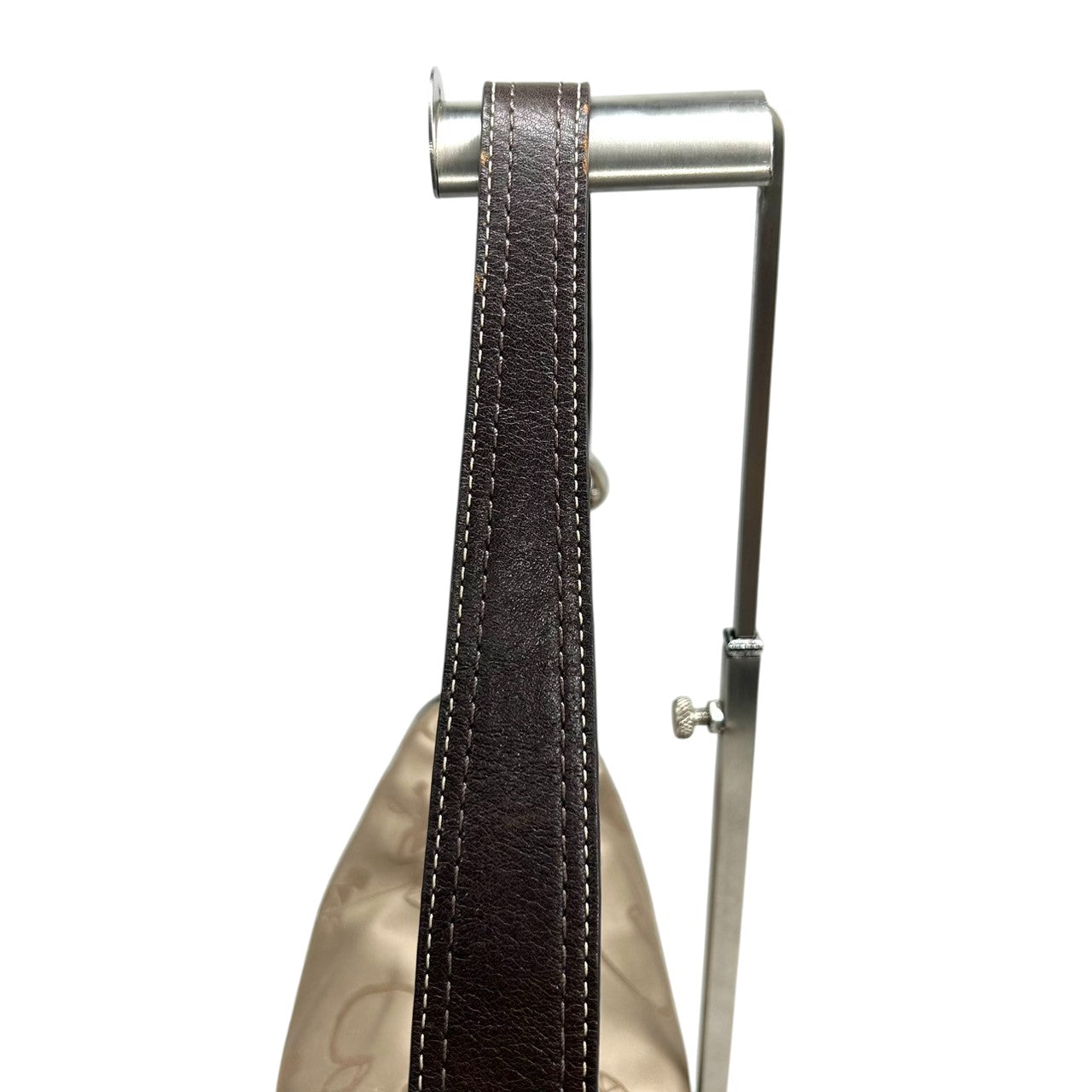 【美品】COACH コーチ ホースアンドキャリッジ ショルダーバッグ F14888 ワンショルダー ナイロン レザー ベージュ ブラウン 馬車柄 総柄 レディース エレガント クラシック 肩掛け可 デイリーユース 軽量 クリーニング済み s53