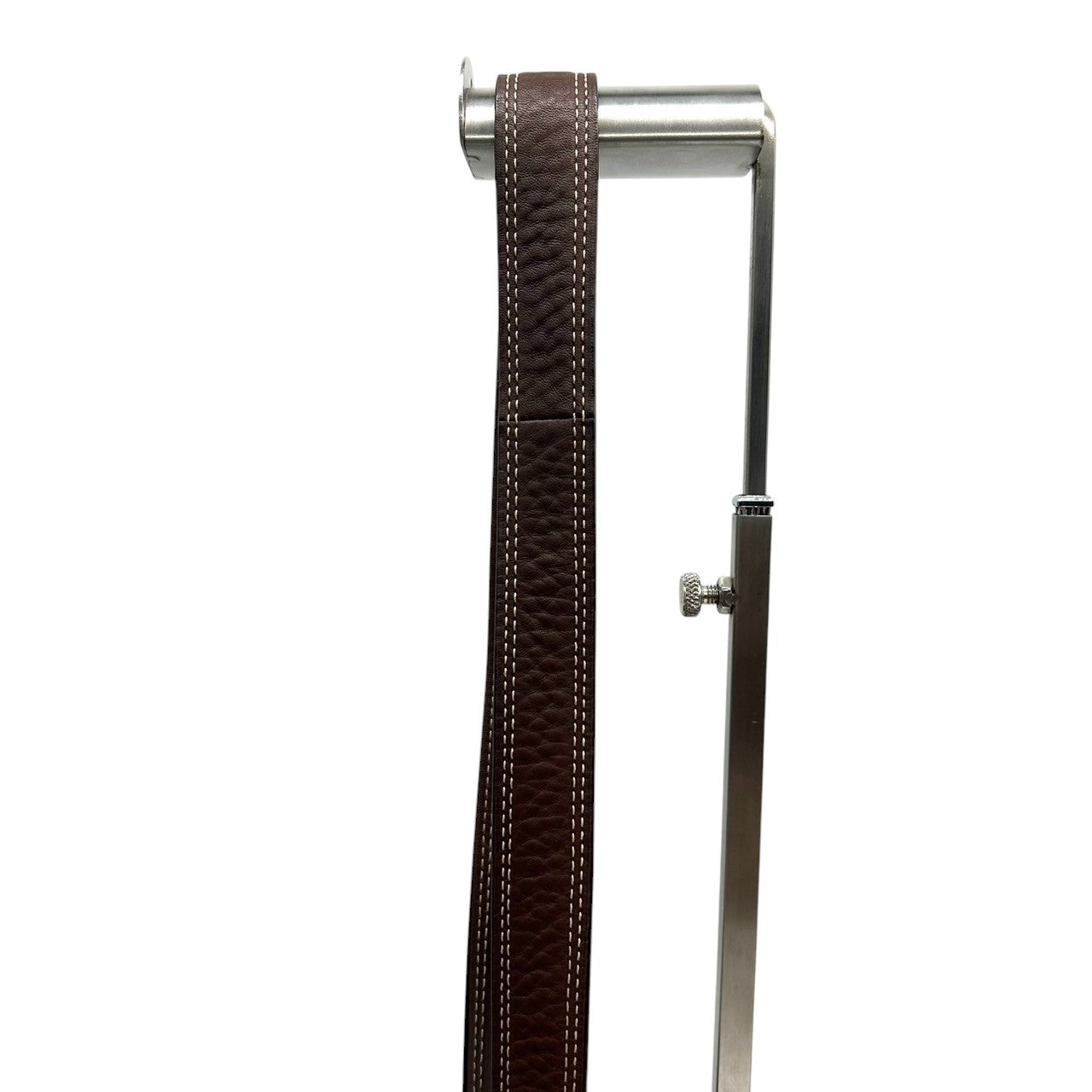 COACH コーチ ショルダーバッグ F13957 斜め掛け可 自立可 レザー 本革 シボ革 ブラウン ターンロック フラップ式 白ステッチ シルバー金具 レディース エレガント クラシック カジュアル 通勤 通学 Y2K 00s s53