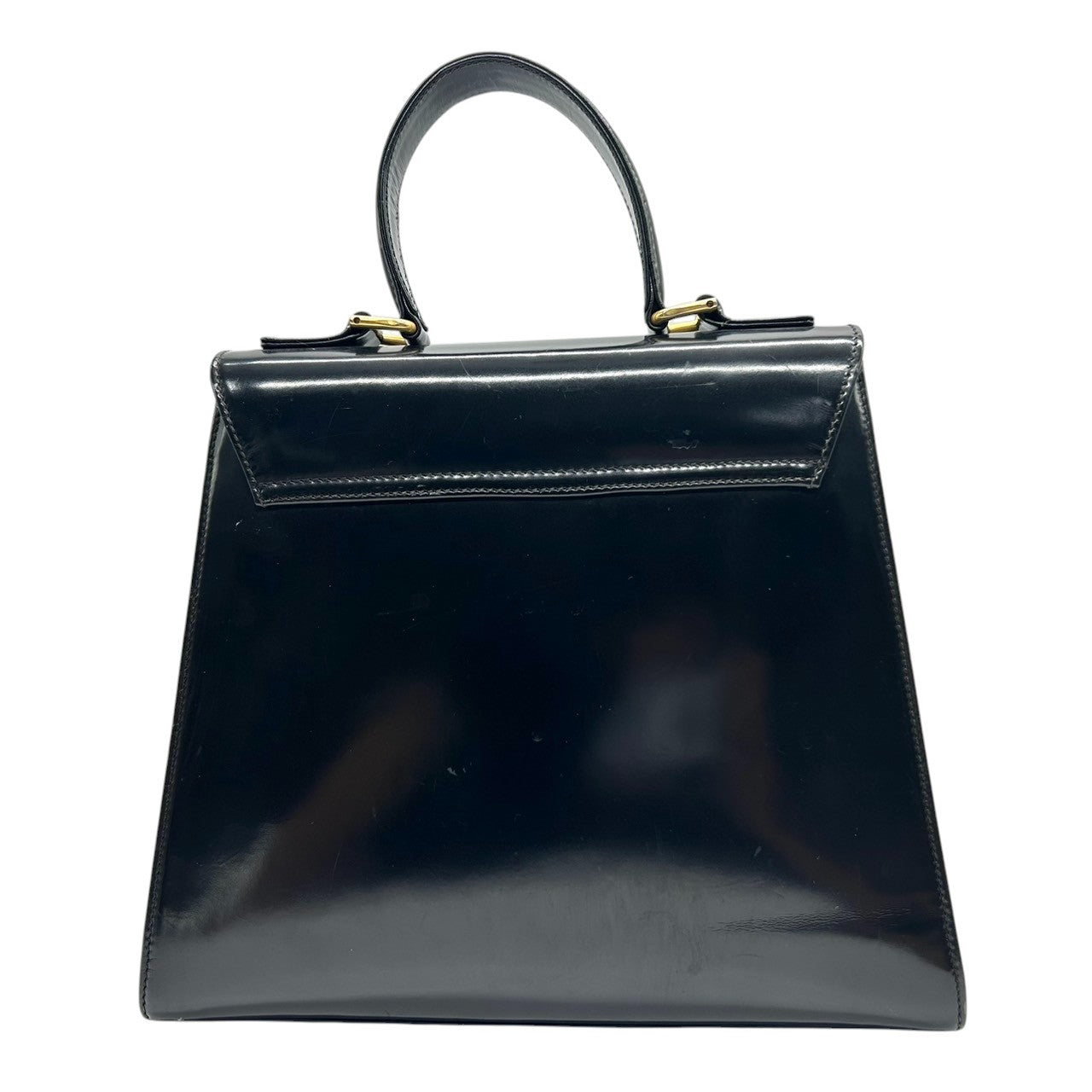 ジバンシー ジバンシィ GIVENCHY ハンドバッグ ヴィンテージ 4Gロゴ レオパード ハラコ レザー 本革 ブラック 黒 ゴールド金具 レディース フォーマル パーティバッグ クラシック エレガント 自立可 クリーニング済み s48