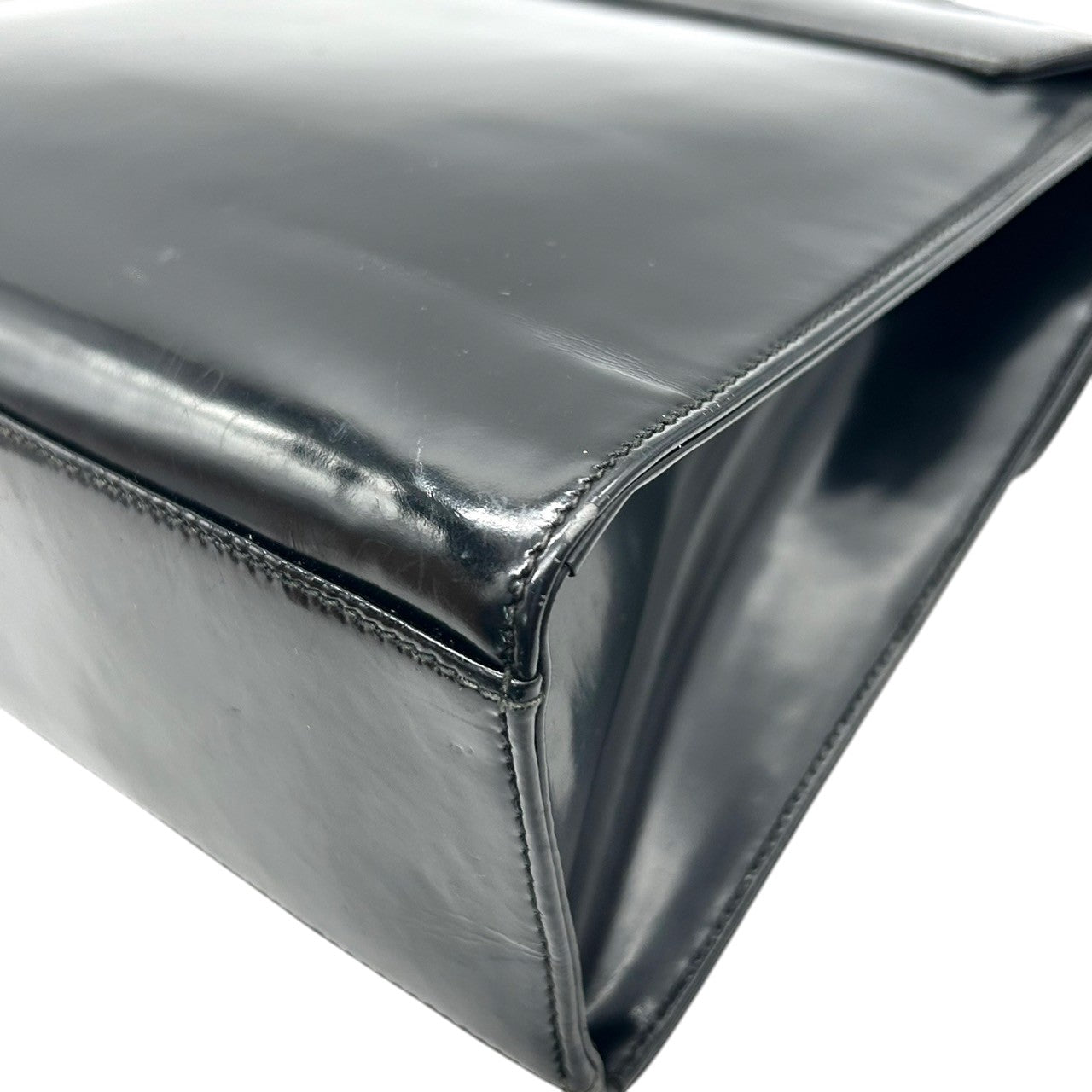 ジバンシー ジバンシィ GIVENCHY ハンドバッグ ヴィンテージ 4Gロゴ レオパード ハラコ レザー 本革 ブラック 黒 ゴールド金具 レディース フォーマル パーティバッグ クラシック エレガント 自立可 クリーニング済み s48