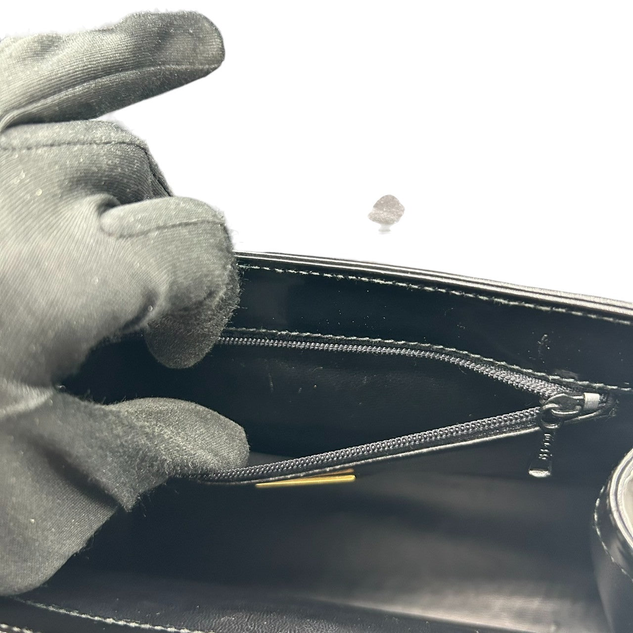 ジバンシー ジバンシィ GIVENCHY ハンドバッグ ヴィンテージ 4Gロゴ レオパード ハラコ レザー 本革 ブラック 黒 ゴールド金具 レディース フォーマル パーティバッグ クラシック エレガント 自立可 クリーニング済み s48