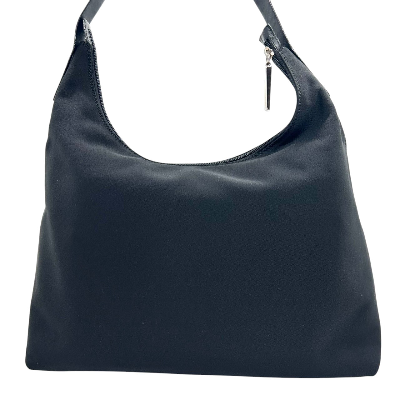 サルヴァトーレフェラガモ Salvatore Ferragamo ショルダーバッグ ハンドバッグ ナイロン レザー ブラック 黒 AQ-21 9653 レディース エレガント シンプル ビジネス 通勤 A4収納可 軽量 自立可 クリーニング済み s48