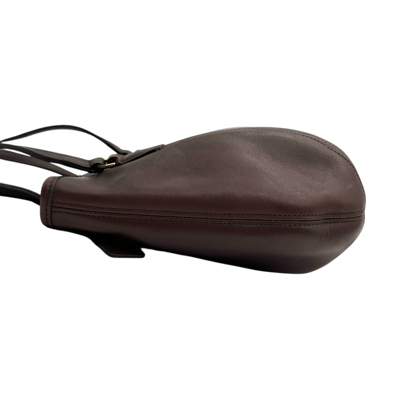 【美品】オールドコーチ COACH トートバッグ ショルダーバッグ 9996 ヴィンテージ グラブタンレザー 本革 ダークブラウン こげ茶 レディース 通勤 通学 肩掛け ワンショルダー A4収納可 クラシックデザイン クリーニング済み s38