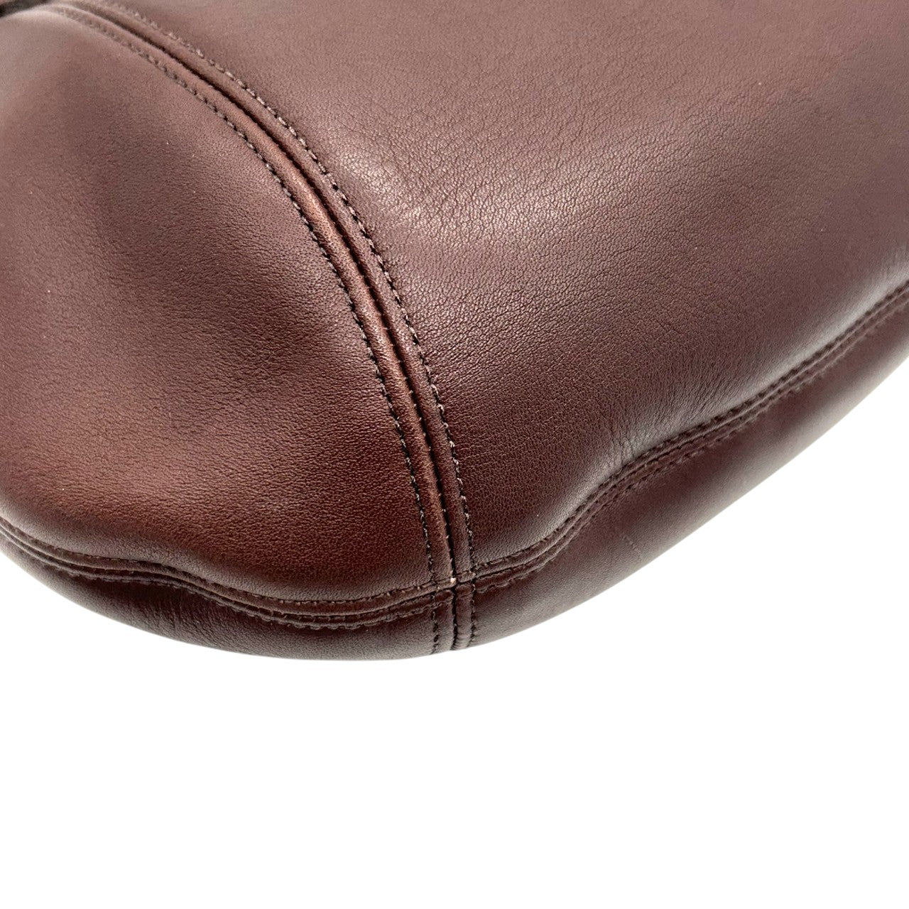 【美品】オールドコーチ COACH トートバッグ ショルダーバッグ 9996 ヴィンテージ グラブタンレザー 本革 ダークブラウン こげ茶 レディース 通勤 通学 肩掛け ワンショルダー A4収納可 クラシックデザイン クリーニング済み s38