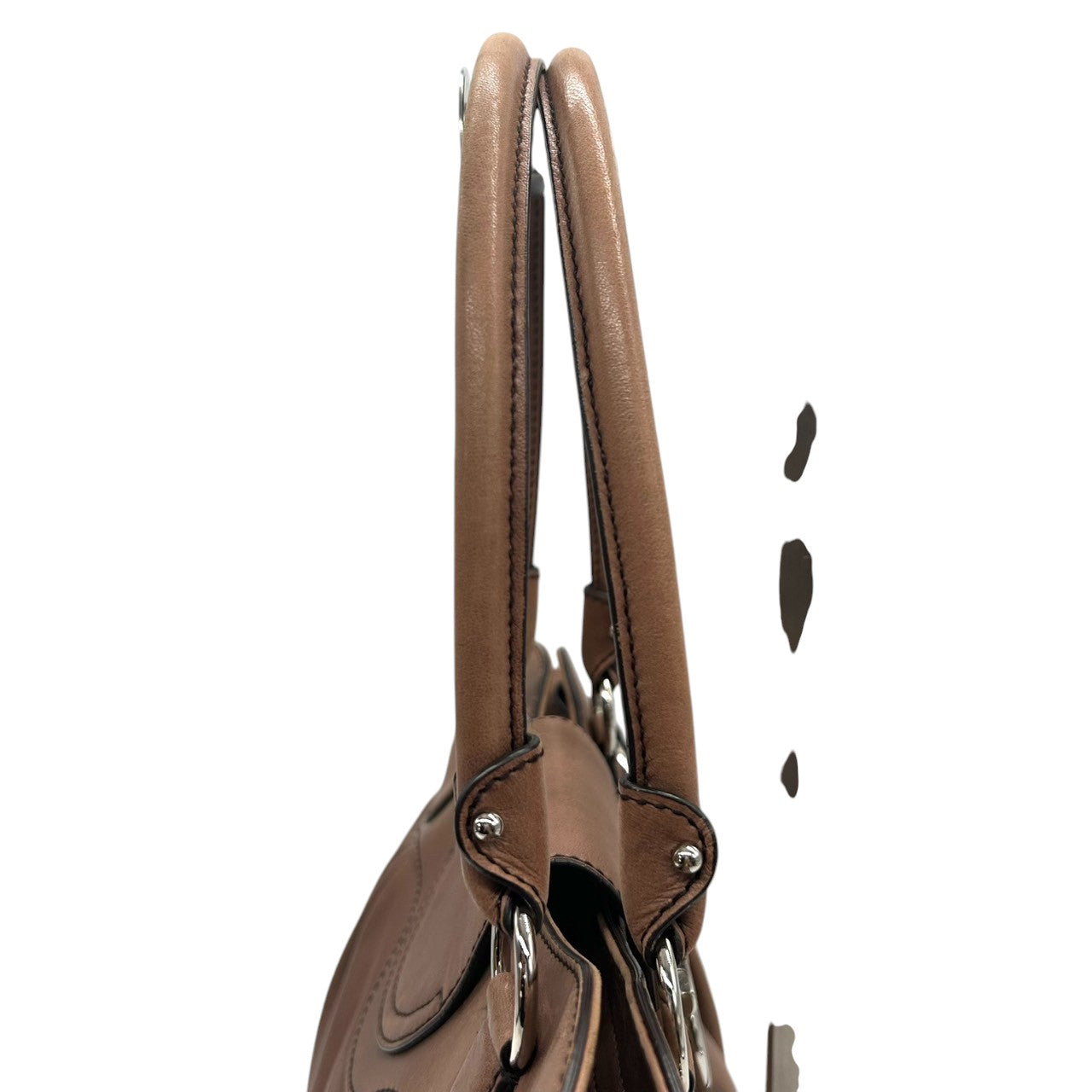 サルヴァトーレフェラガモ マリッサ ハンドバッグ ガンチーニ レザー AB-21 5370 ブラウン レディース エレガント フェミニン 肩掛け ワンショルダー 通勤バッグ クリーニング済み Salvatore Ferragamo U