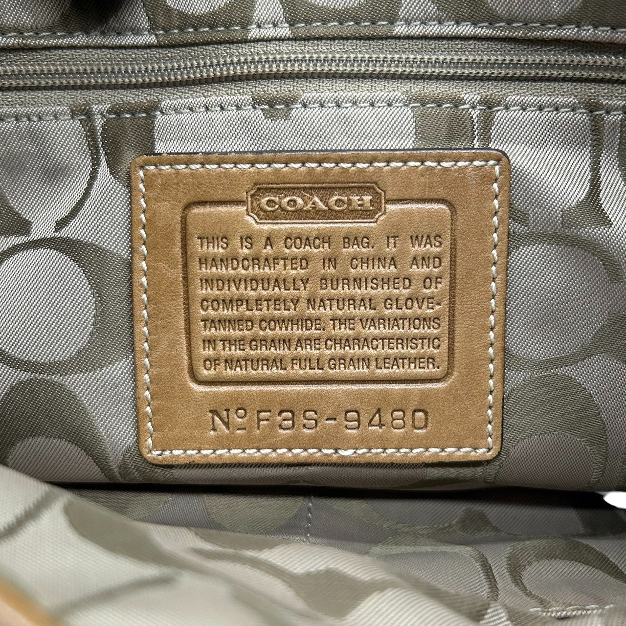 コーチ COACH ショルダーバッグ ソーホー 9480 フラップ レザー 本革 グラブタンレザー ブラウン キャメル ヴィンテージ ビンテージ レディース 定番人気モデル 斜め掛け可 肩掛け 通勤 通学 クラシックデザイン クリーニング済み s50