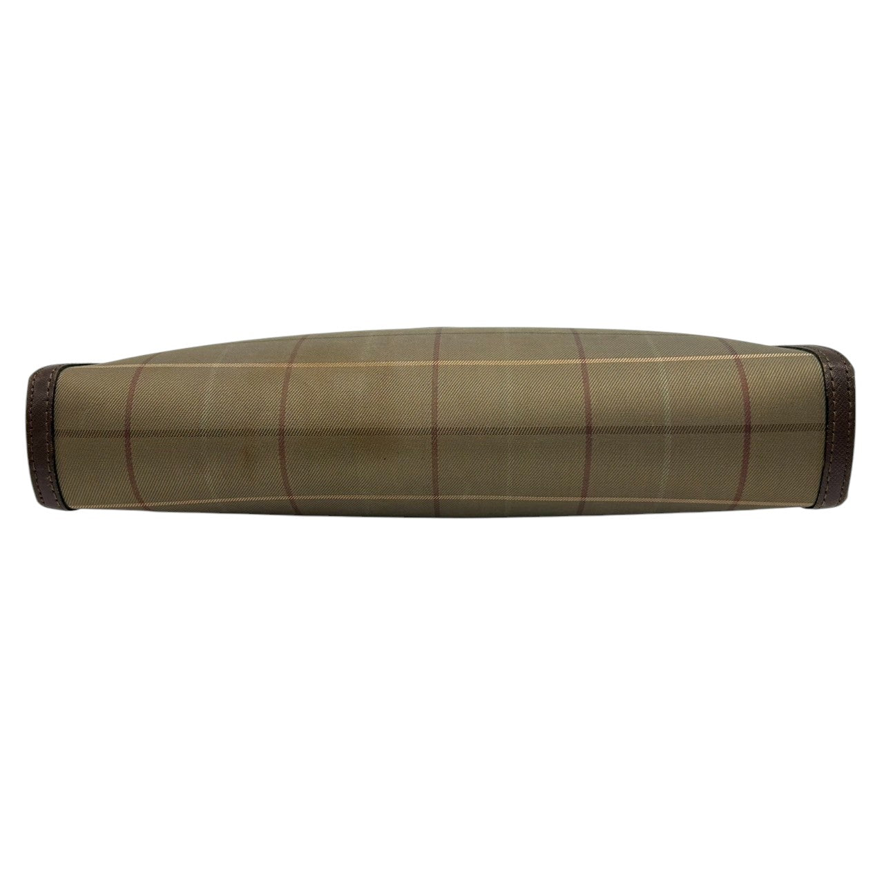 バーバリー Burberrys クラッチバッグ セカンドバッグ ポーチ ヴィンテージチェック ホースロゴ ビンテージ レザー ナイロン ブラウン ベージュ メンズ レディース ユニセックス 定番人気モデル 男女兼用 クリーニング済み s39