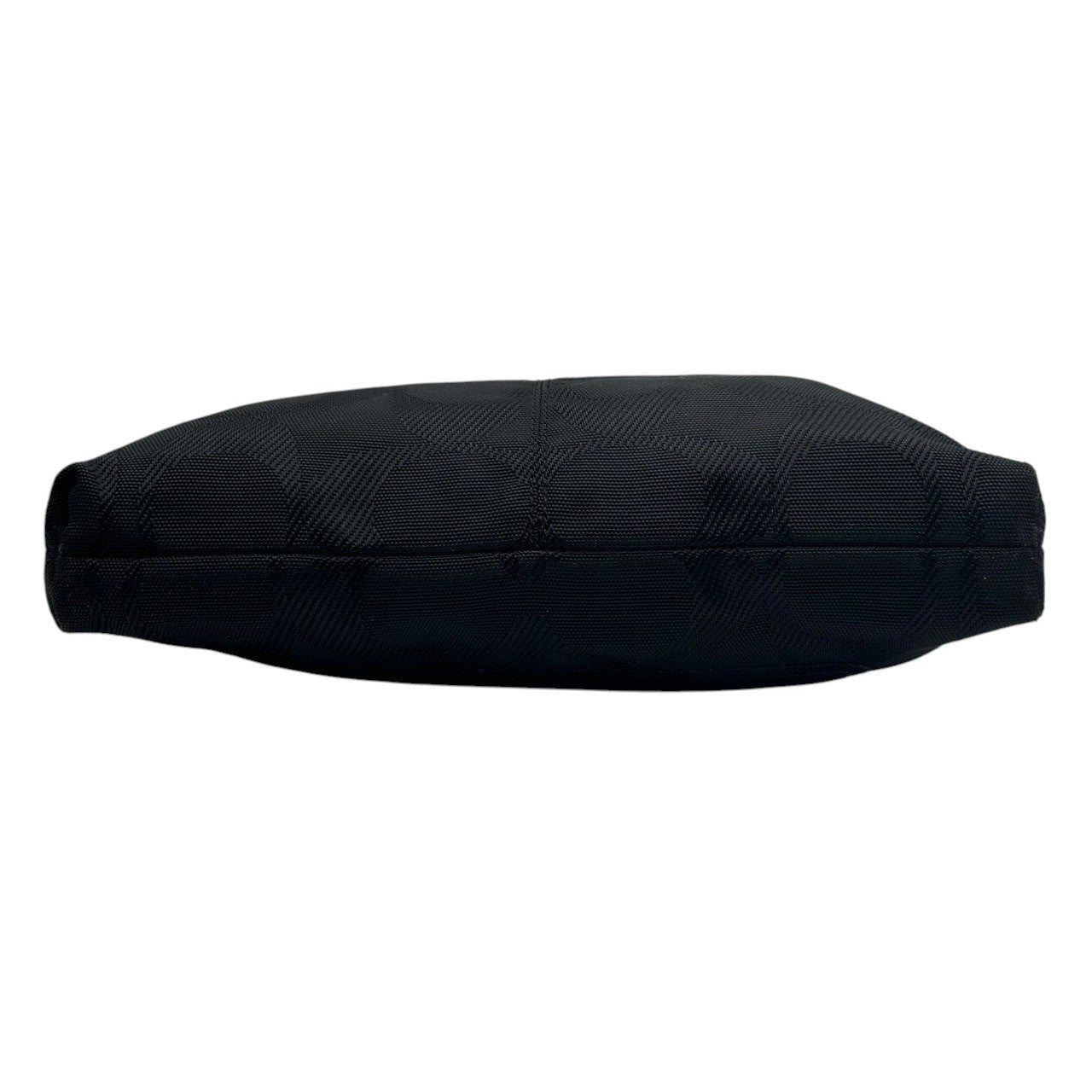 【美品】コーチ COACH オプアート ショルダーバッグ F14872 クロスボディバッグ 斜め掛け可 レディース メンズ ユニセックス キャンバス パテントレザー ブラック 軽量 スタイリッシュデザイン 通勤 通学 クリーニング済み s35