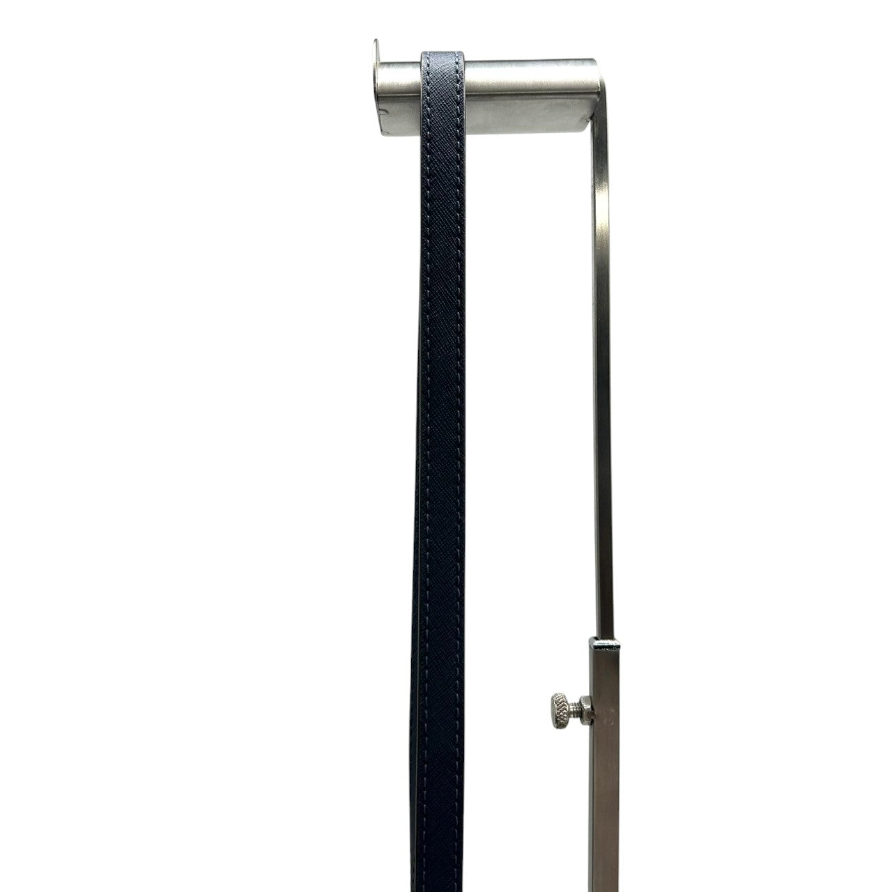 【MICHAEL KORS】マイケルコース ショルダーバッグ ワンショルダー 斜め掛け可 クロスボディ PVC レザー サフィアーノ ブルー ネイビー系 シルバー金具 ロゴチャーム付き レディース エレガント カジュアル 人気モデル クリーニング済み E8