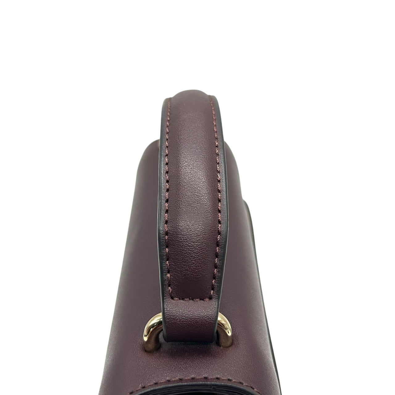 【未使用級/極美品】Samantha Thavasa サマンサタバサ 2WAY ハンドバッグ ショルダーバッグ 斜め掛け可 自立可 トップハンドル スクエア レザー ワインレッド ゴールド金具 フラップ レディース エレガント クリーニング済み s33