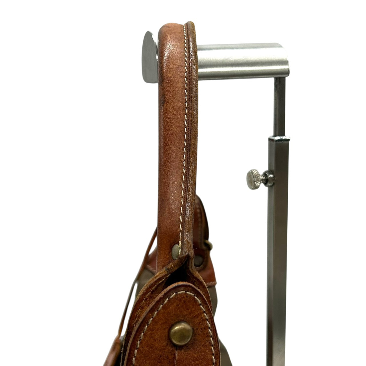 オロビアンコ Orobianco ナイロン×レザー ショルダーバッグ ワンショルダー トート カーキ 茶色 ブラウン S96