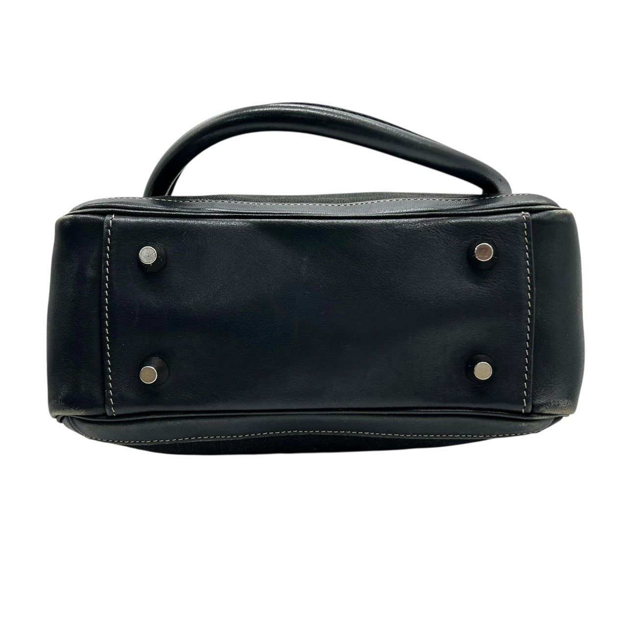 コーチ COACH トートバッグ キャンバス レザー コンビ 黒 ブラック A4収納可能 ユニセックス E9