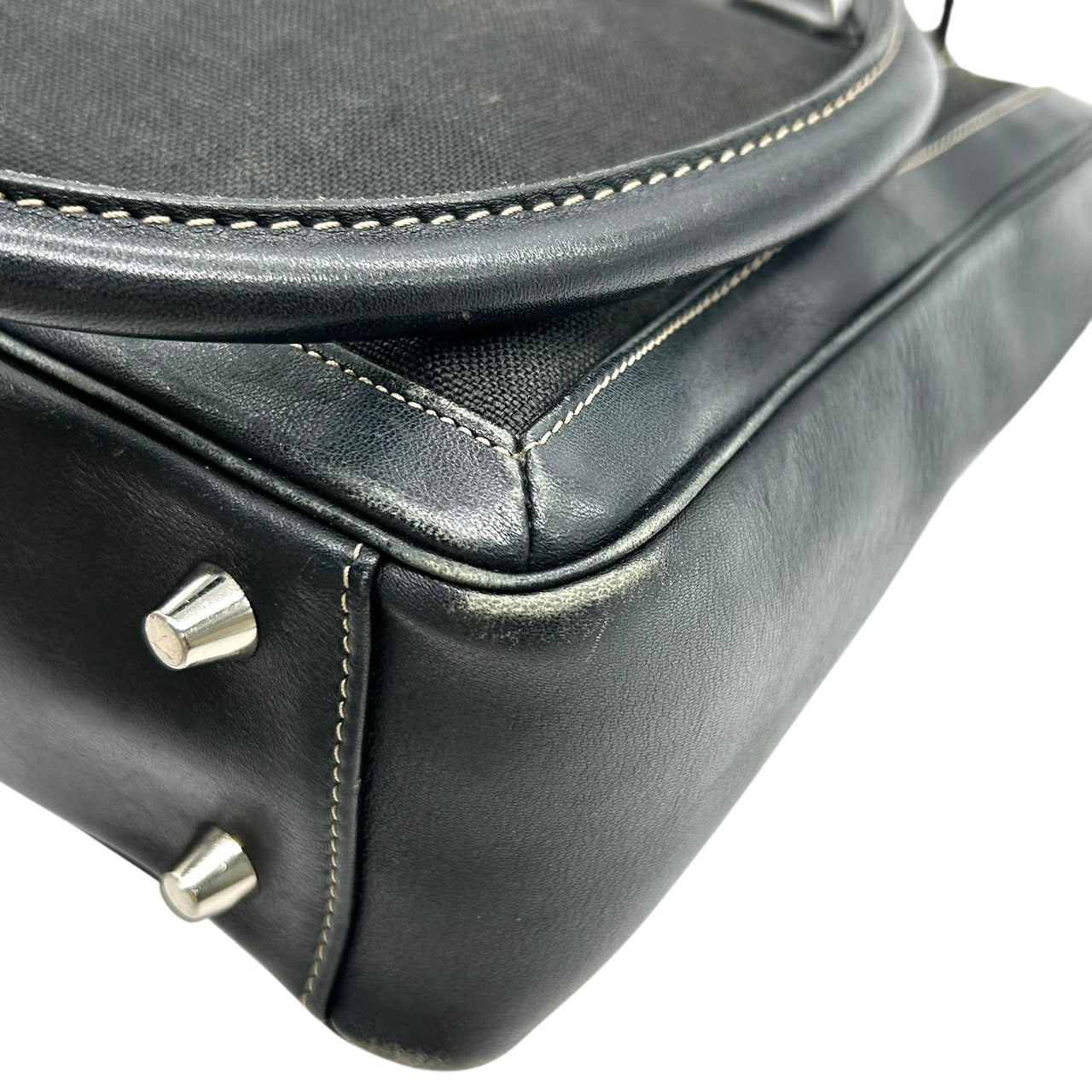 コーチ COACH トートバッグ キャンバス レザー コンビ 黒 ブラック A4収納可能 ユニセックス E9