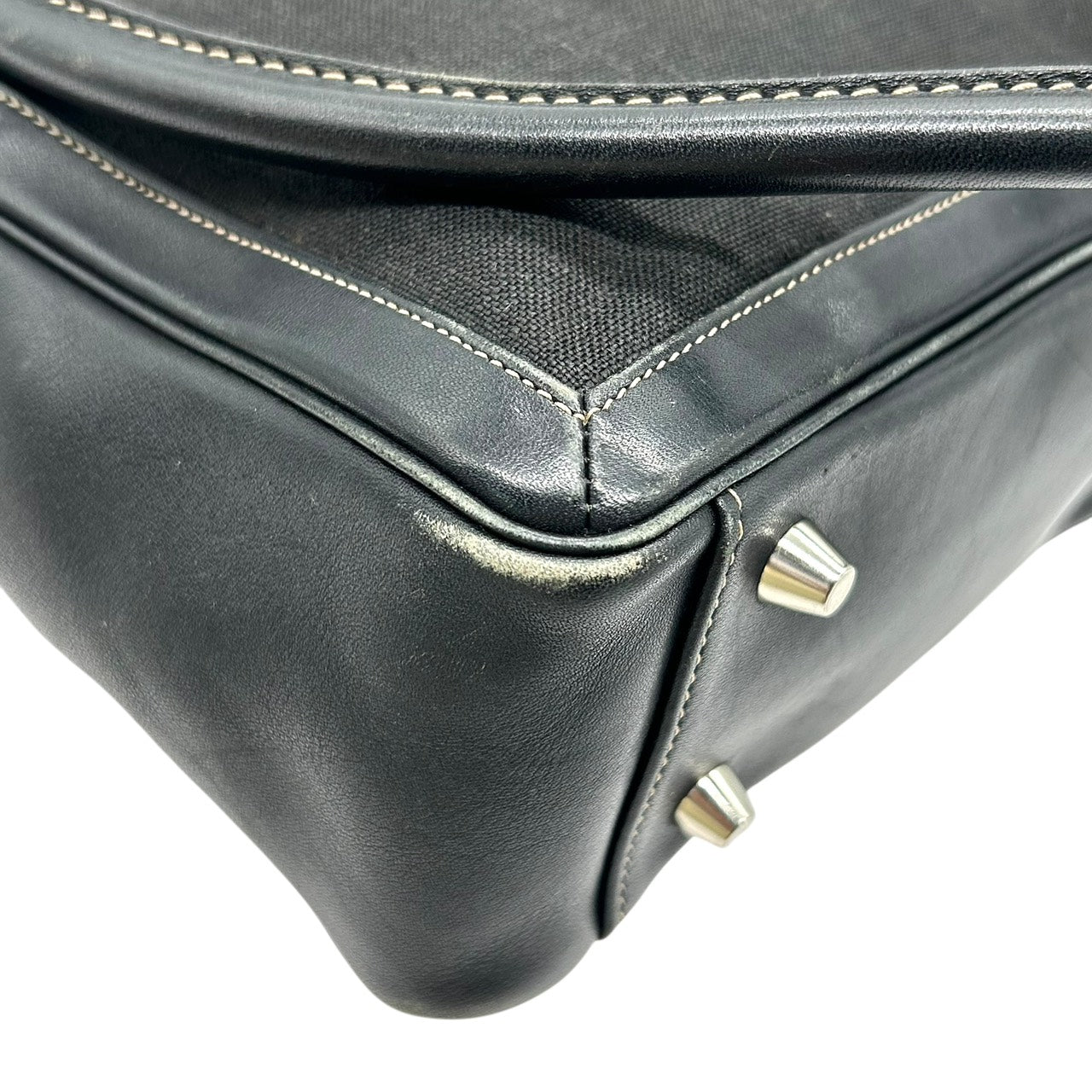 コーチ COACH トートバッグ キャンバス レザー コンビ 黒 ブラック A4収納可能 ユニセックス E9