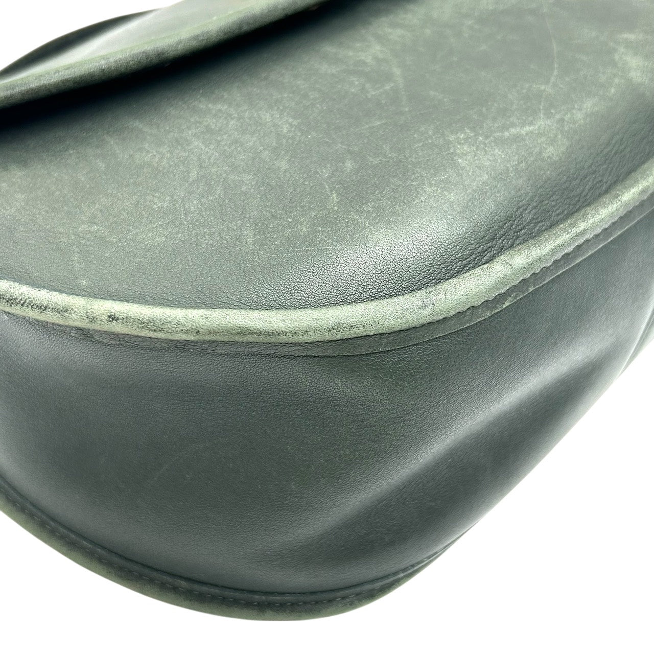 コーチ COACH オールドコーチ グラブタンレザー ショルダーバッグ 2WAY クロスボディ 緑 グリーン E9　00s old coach 242 shoulderbag leather