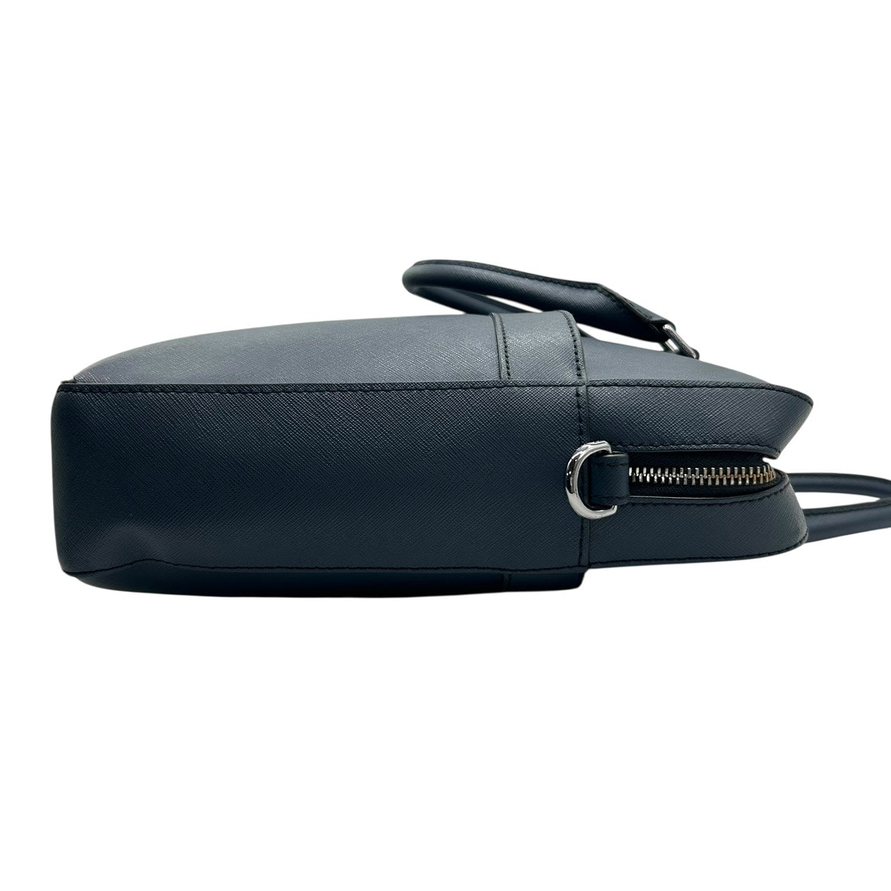 マイケルコース MICHAEL KORS サフィアーノレザー ブリーフケース 2WAY ビジネスバッグ ブルー ネイビー シルバー金具 X2