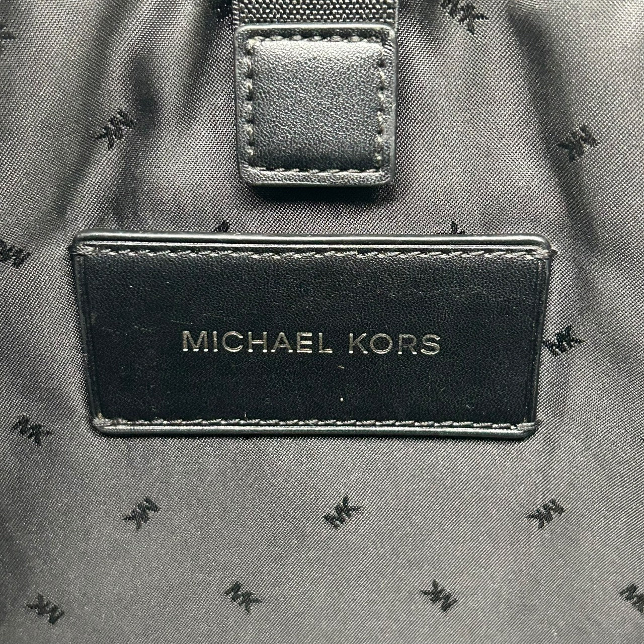 マイケルコース MICHAEL KORS サフィアーノレザー ブリーフケース 2WAY ビジネスバッグ ブルー ネイビー シルバー金具 X2