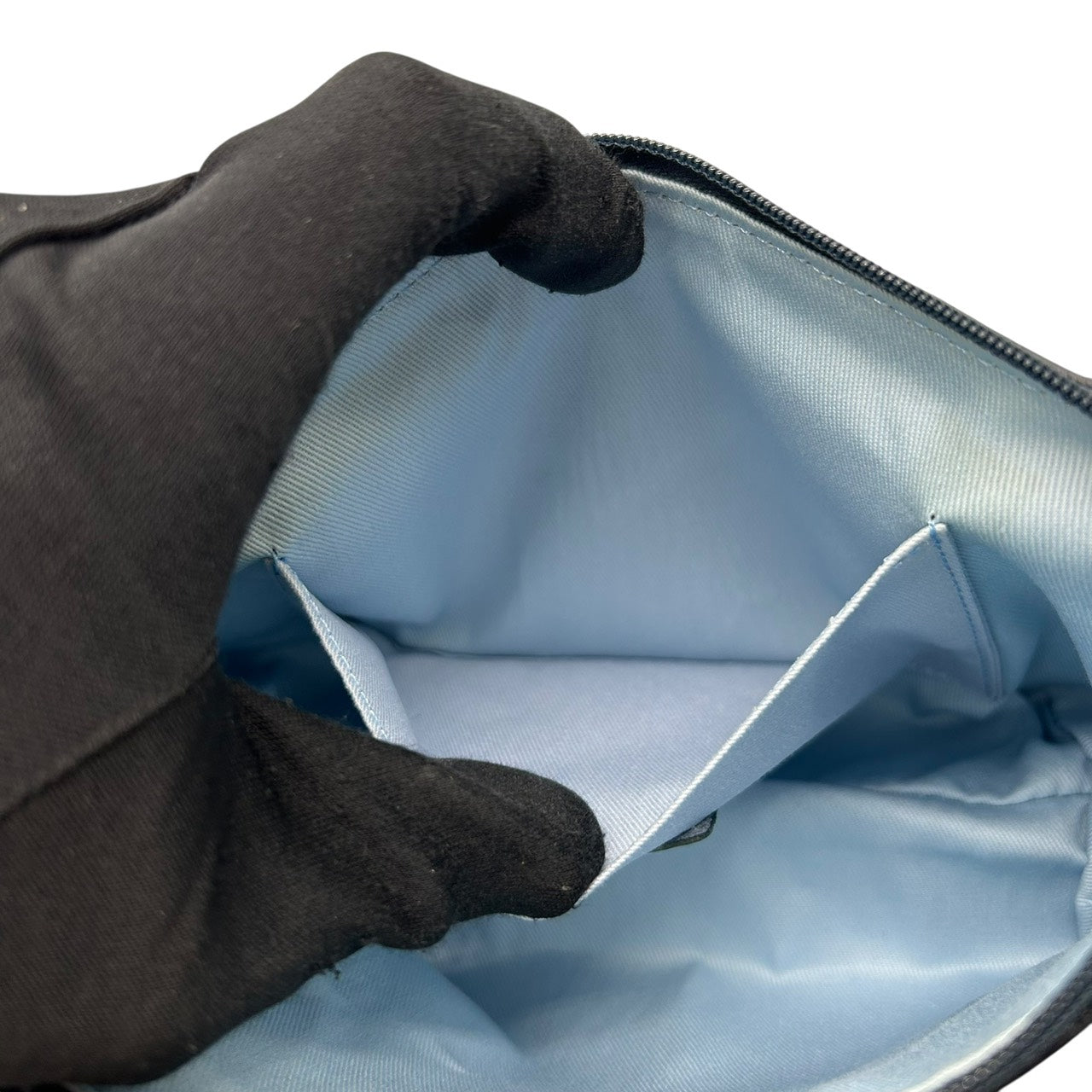 未使用級 キタムラ Kitamura レザー ショルダーバッグ ワンショルダー 黒 ブラック シルバー金具 Kロゴ S6