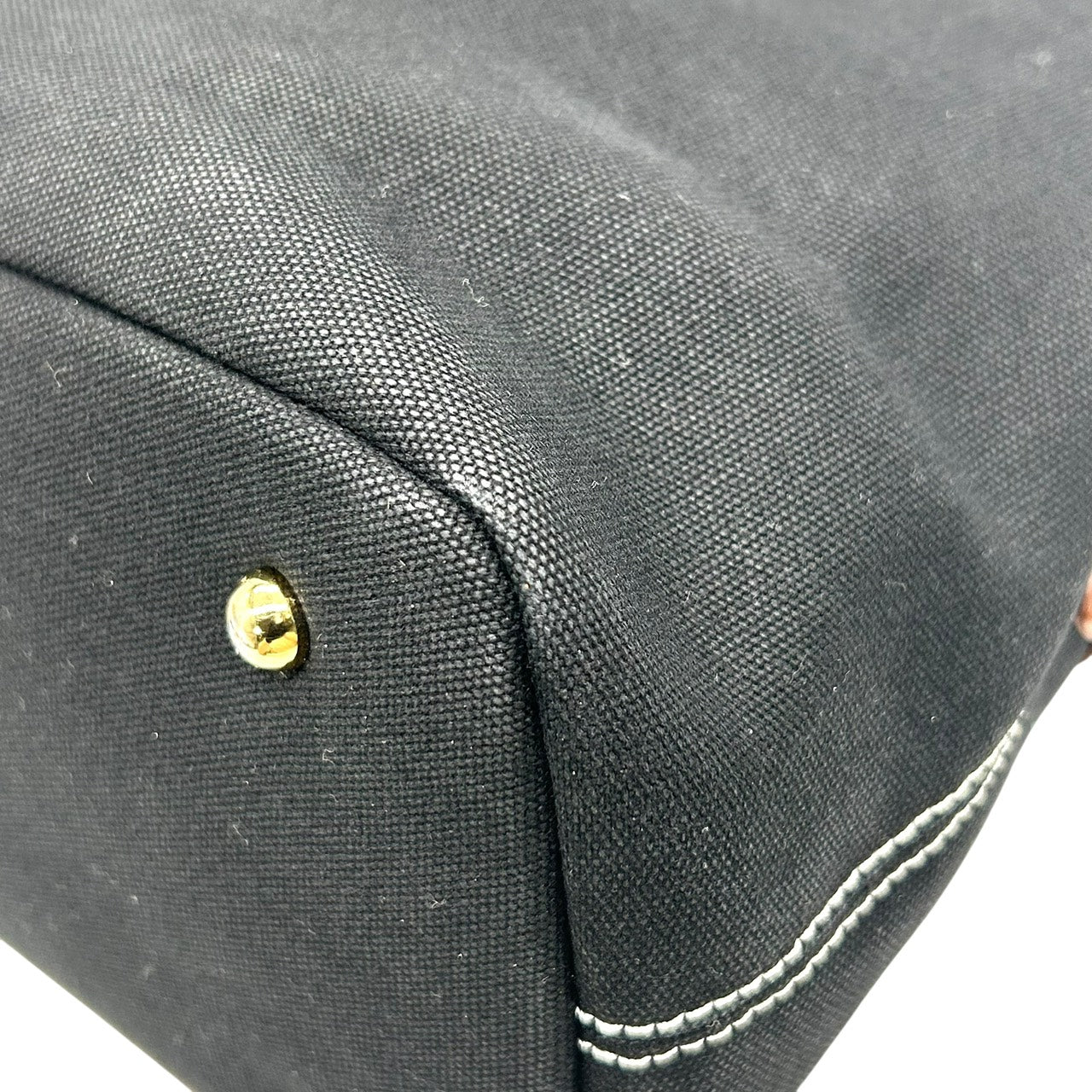 ポロラルフローレン Polo Ralph Lauren トートバッグ ハンドバッグ キャンバス×レザー 黒 ブラック 茶色 ブラウン ホースロゴ ポロ刺繍 S39