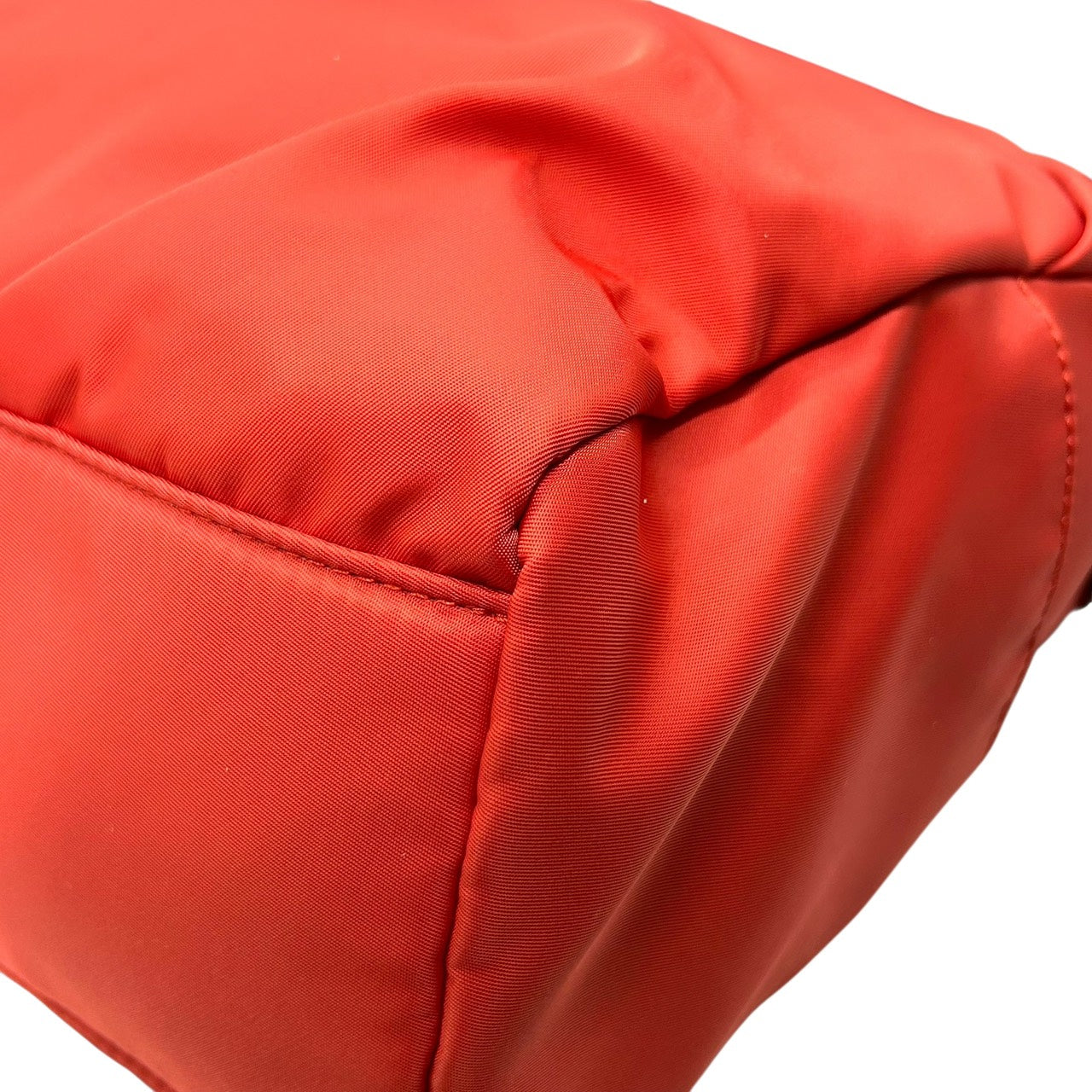 マックレガー McGREGOR ナイロン×レザー トートバッグ ショルダーバッグ オレンジ 茶色 ブラウン 大容量 通勤 T3