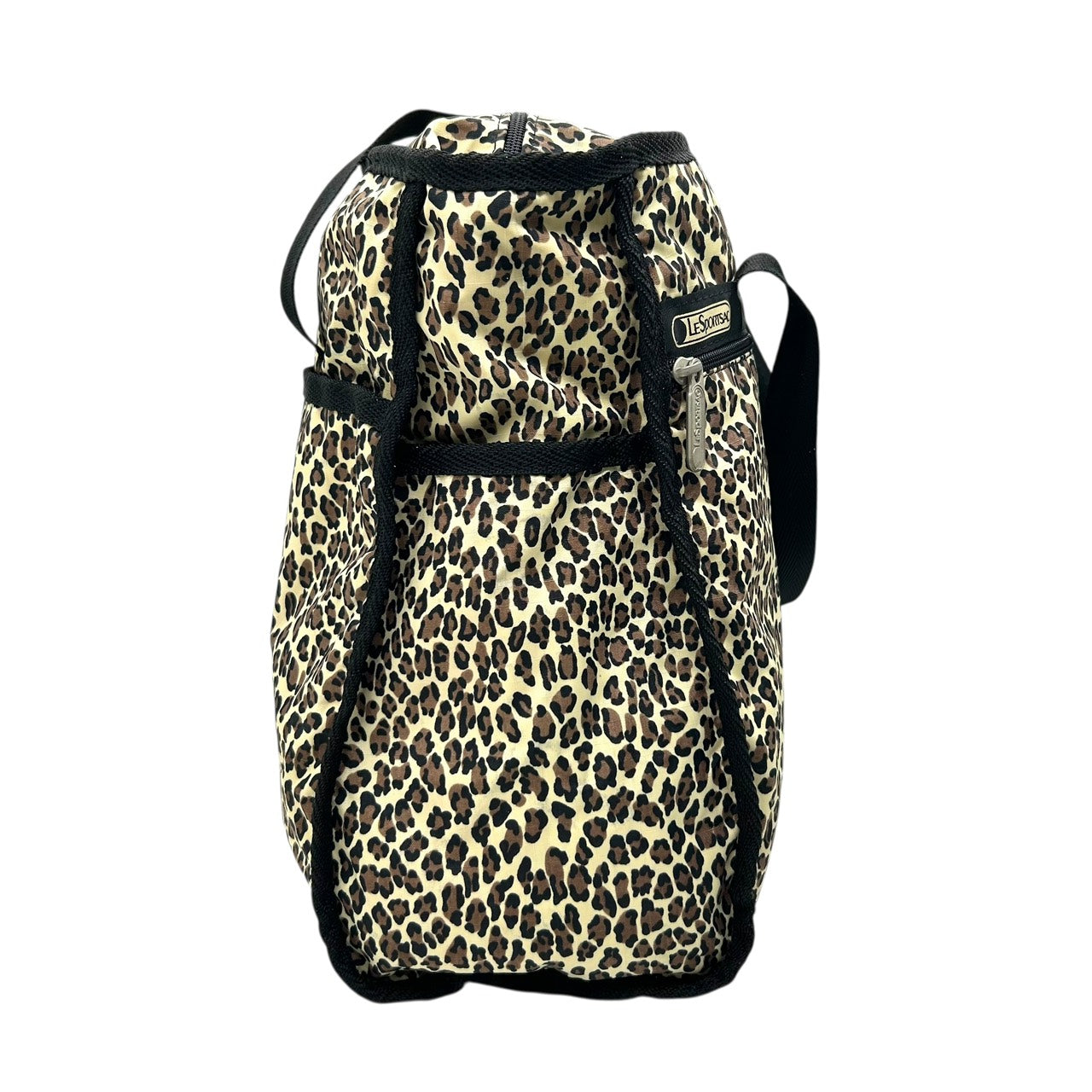 レスポートサック LeSportsac レオパード トートバッグ ナイロン 大容量 軽量 ヒョウ柄 黒 ブラック ベージュ S60