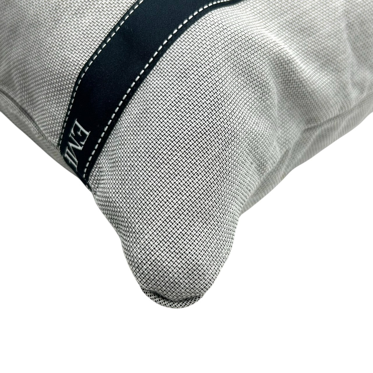 【EMPORIO ARMANI】エンポリオアルマーニ 2WAY トートバッグ ショルダーバッグ 大容量 キャンバス グレー ロゴテープストラップ メンズ レディース ユニセックス カジュアル スタイリッシュ イタリア製 人気モデル クリーニング済み s66